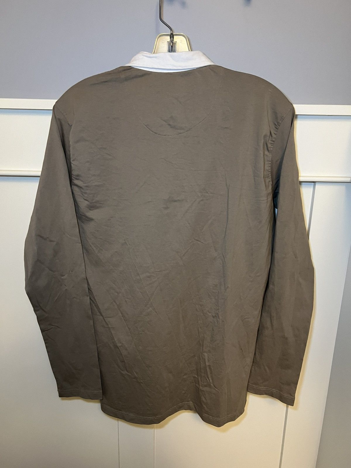 Hackett Vintage Hackett X Aston Martin polo crest longsleeve shirt Size US XL / EU 56 / 4 - 2 Thumbnail