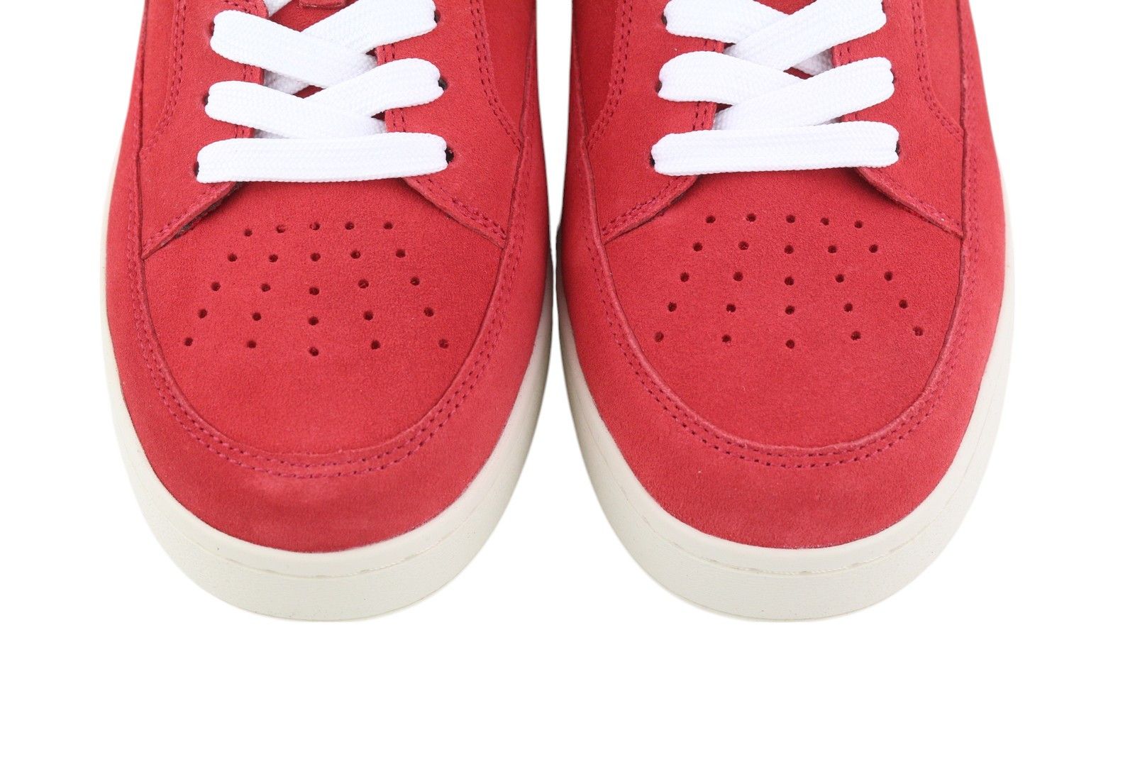 Diesel S-SINNA LOW EU44 Red Leather Low Top Logo 41106 Size US 11 / EU 44 - 5 Thumbnail