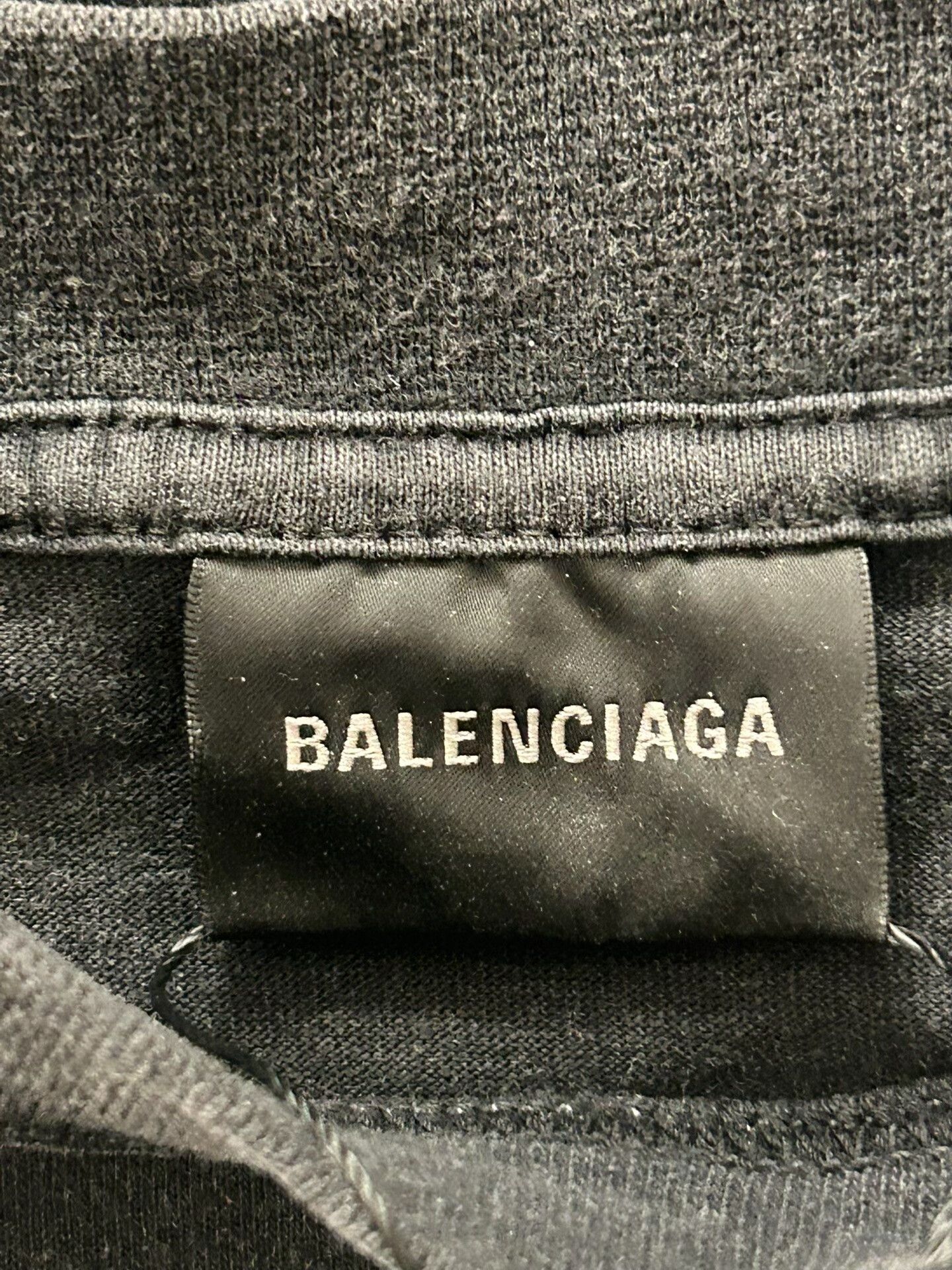 Balenciaga balenciaga long sleeve t-shirt with logo Size US XS / EU 42 / 0 - 3 Thumbnail