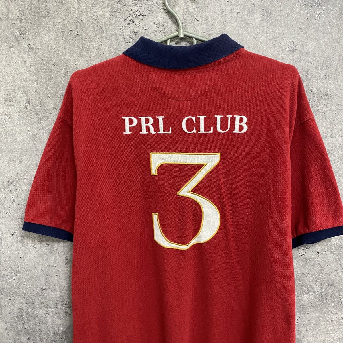 Polo Ralph Lauren Vintage Polo T-Shirt Polo Ralph Lauren PRL Club #3 Big Pony Size US XL / EU 56 / 4 - 10 Thumbnail