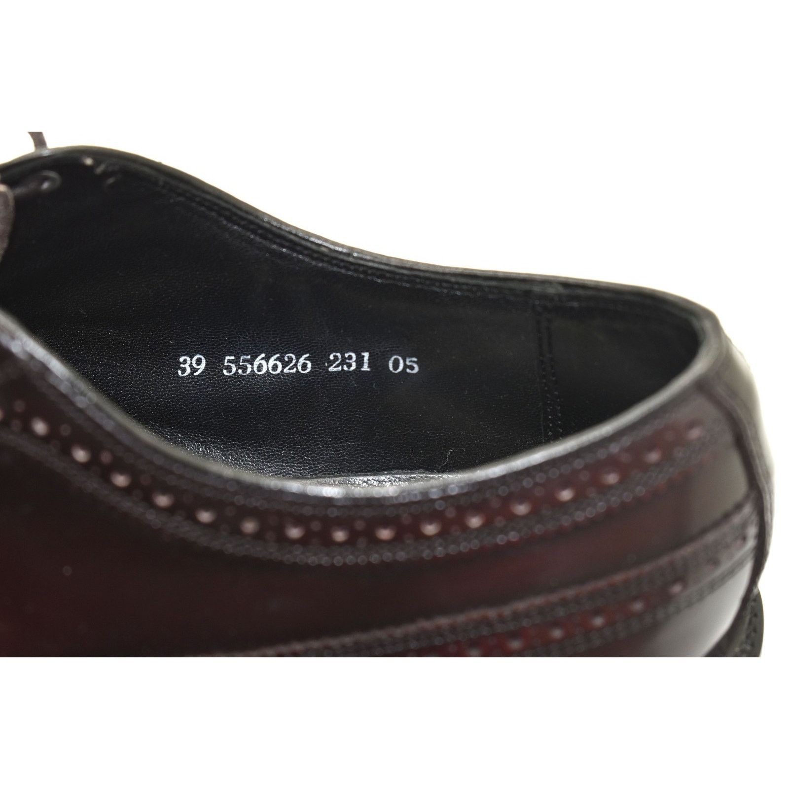 Florsheim FLORSHEIM Burgundy Leather Wingtip Oxfords Shoes Size 8.5 D Size US 8.5 / EU 41-42 - 6 Thumbnail