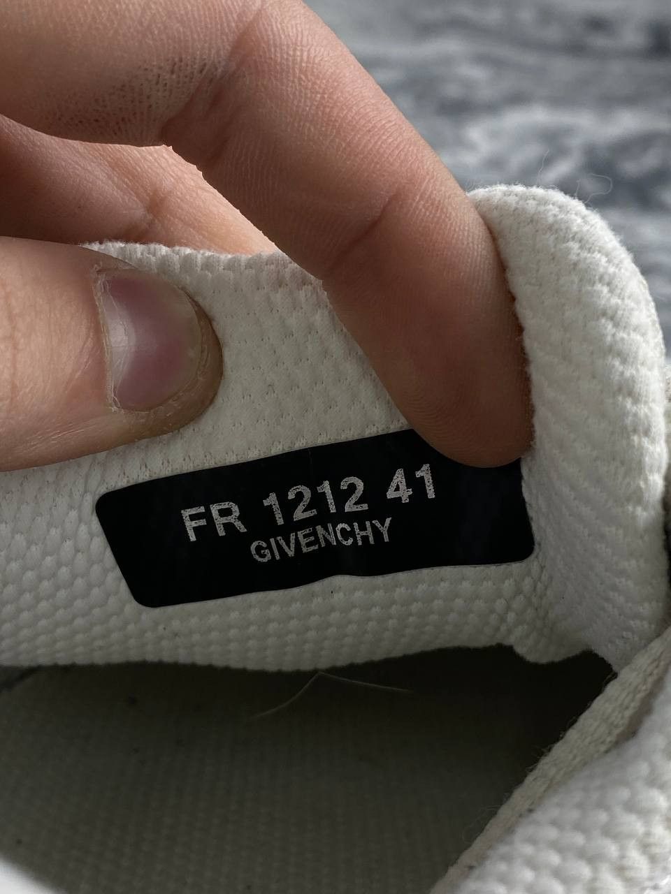 Givenchy Givenchy White TK-MX Runner Sneakers Size US 8 / EU 41 - 19 Thumbnail