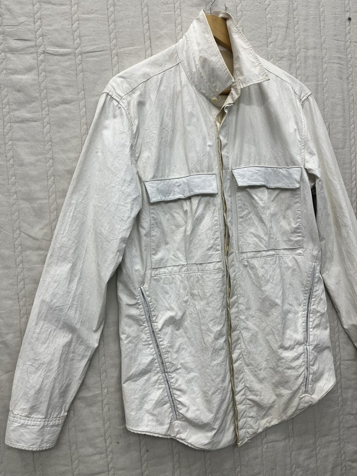 Helmut Lang ARCHIVE💥💥💥HELMUT LANG WAXED JACKET Size US M / EU 48-50 / 2 - 2 Thumbnail