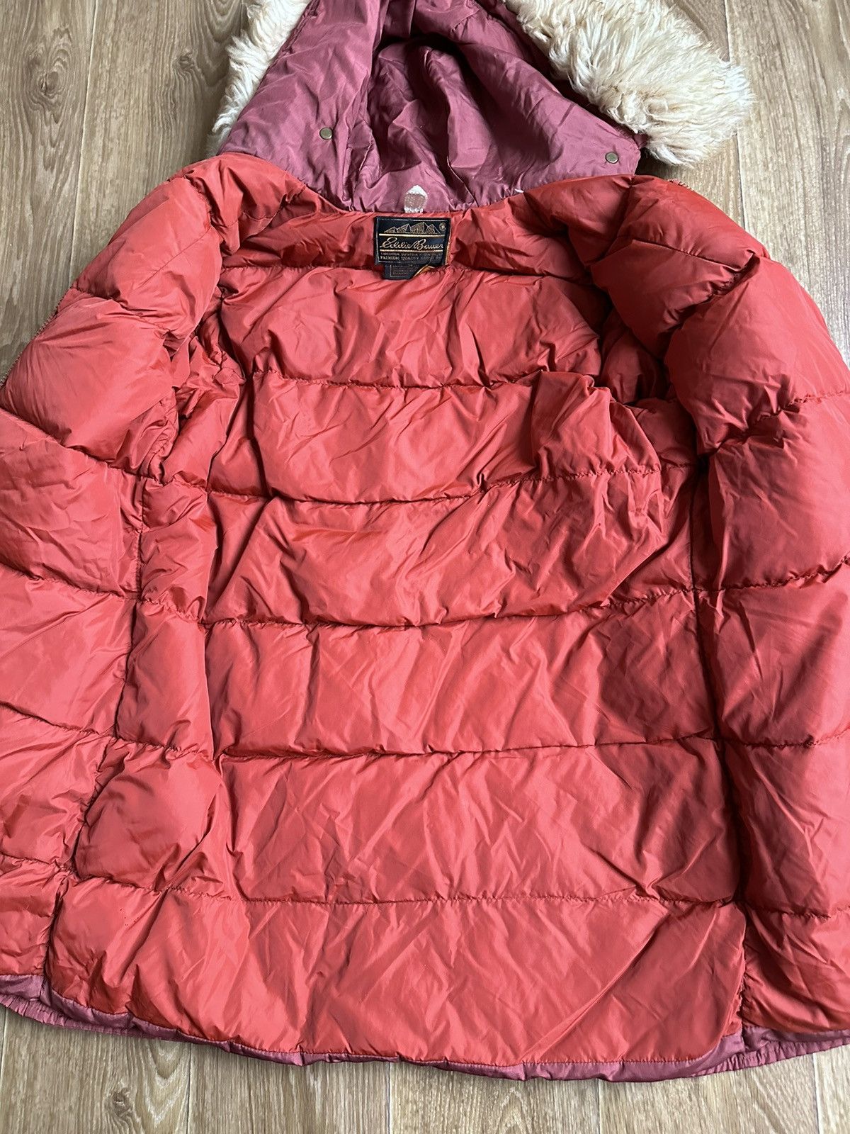 Eddie Bauer × Vintage 1970s Eddie Bauer Goose Jacket Parka Size M / US 6-8 / IT 42-44 - 6 Thumbnail