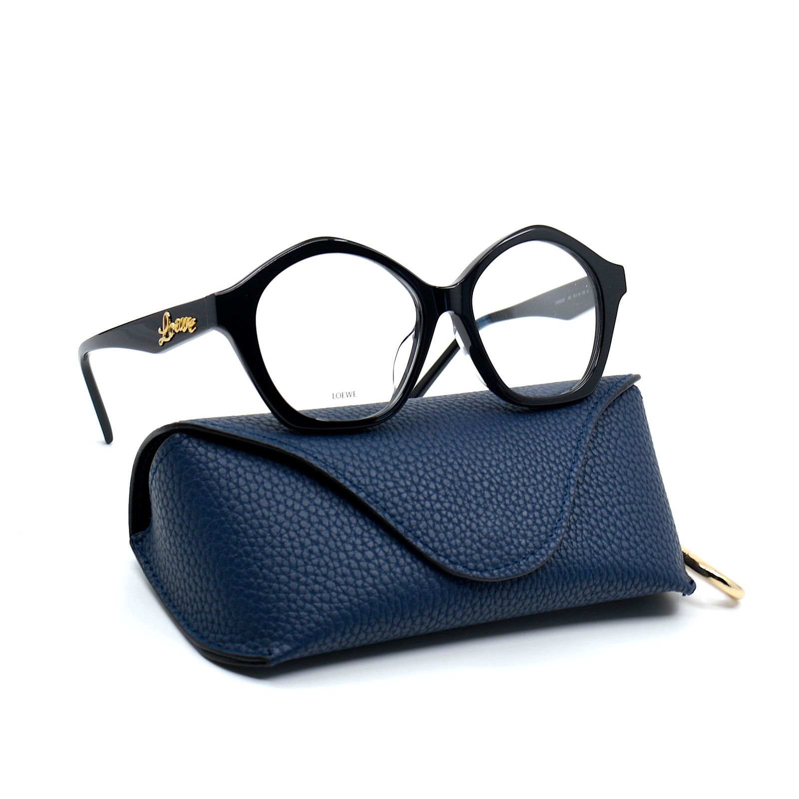 Loewe Brand New 100% Authentic LOEWE LW50053F 001 Black Eyeglasses Size ONE SIZE - 4 Thumbnail