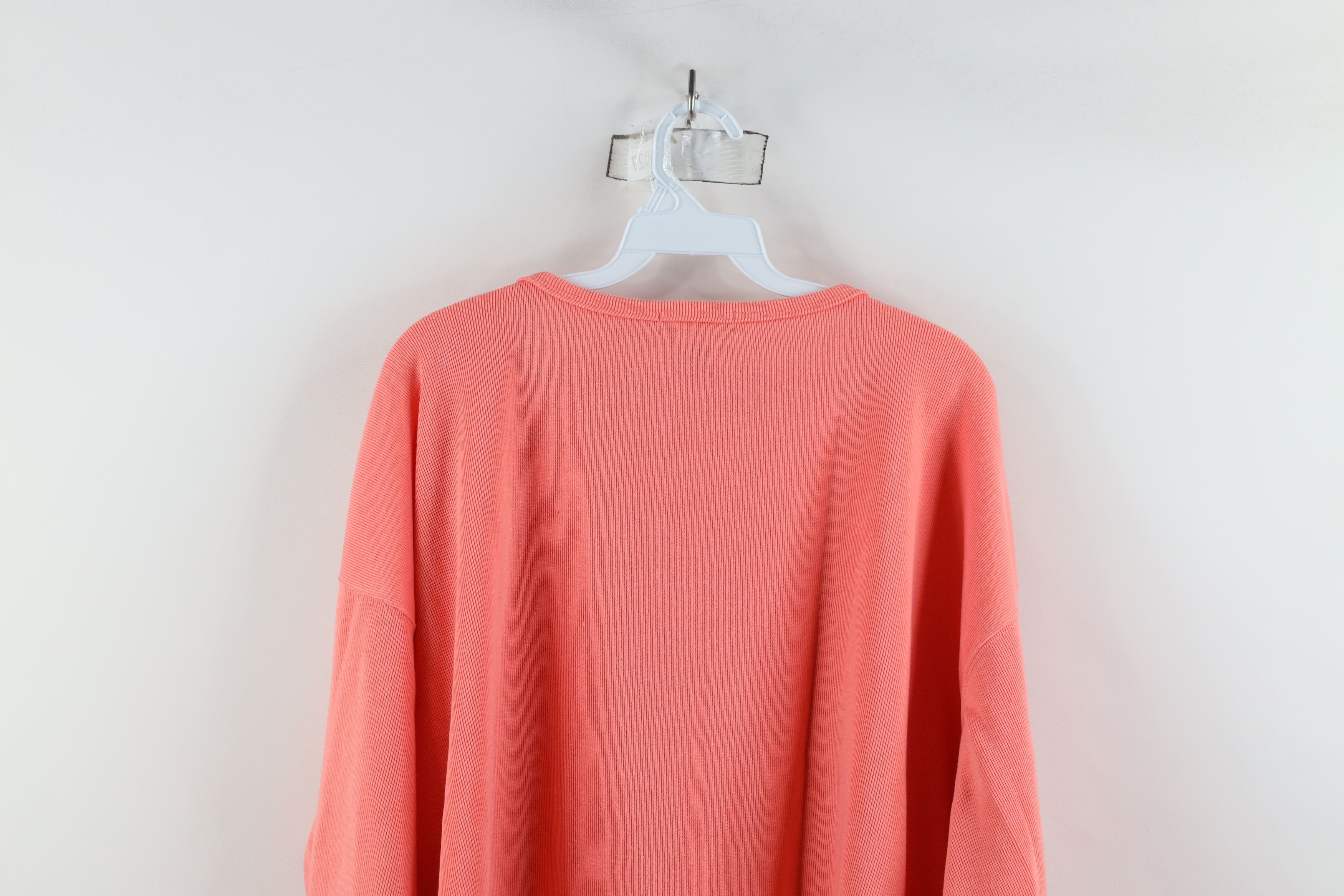 Express × Vintage Vintage 90s Express Thermal Ribbed Knit 3/4 Sleeve T-Shirt Size XL / US 12-14 / IT 48-50 - 11 Thumbnail