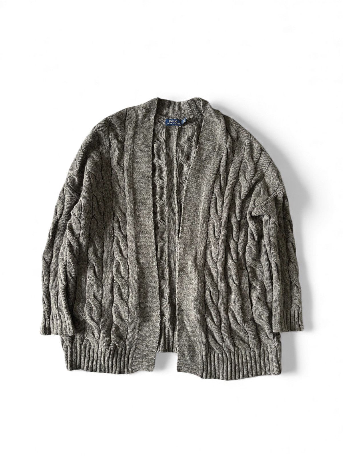 Polo Ralph Lauren Polo Ralph Lauren Wool Cashmere Cardigan Poncho Size S / US 4 / IT 40 - 1 Thumbnail