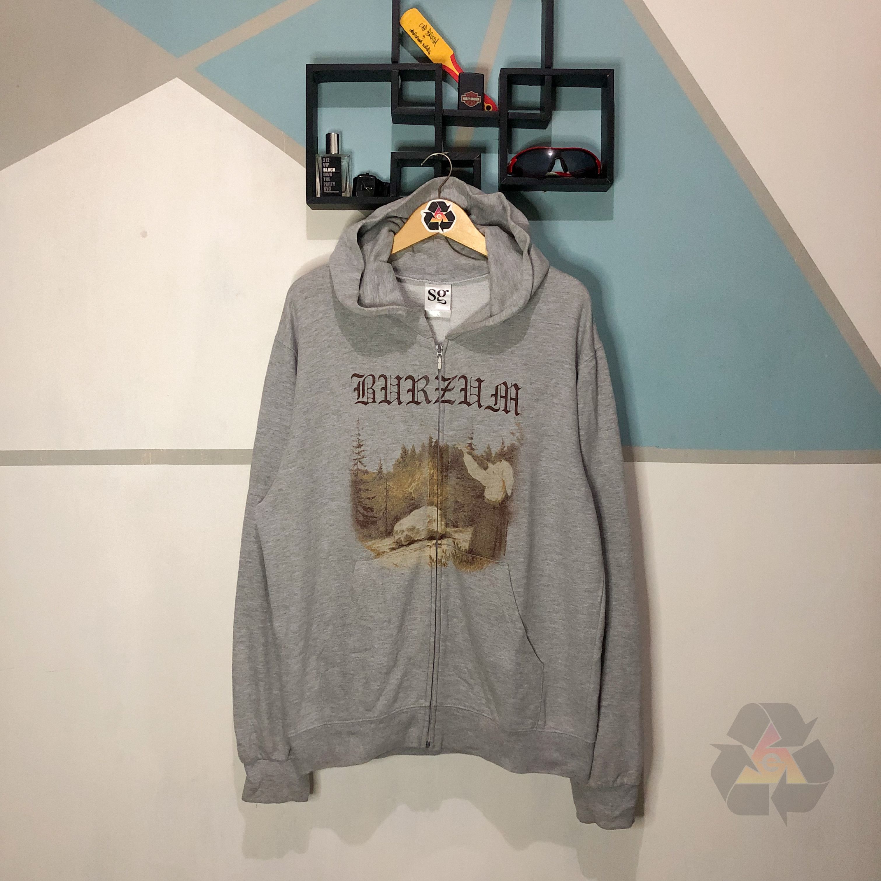 Band Tees Burzum Filosofem 2012 Zip Hoodie Y2K | Grailed