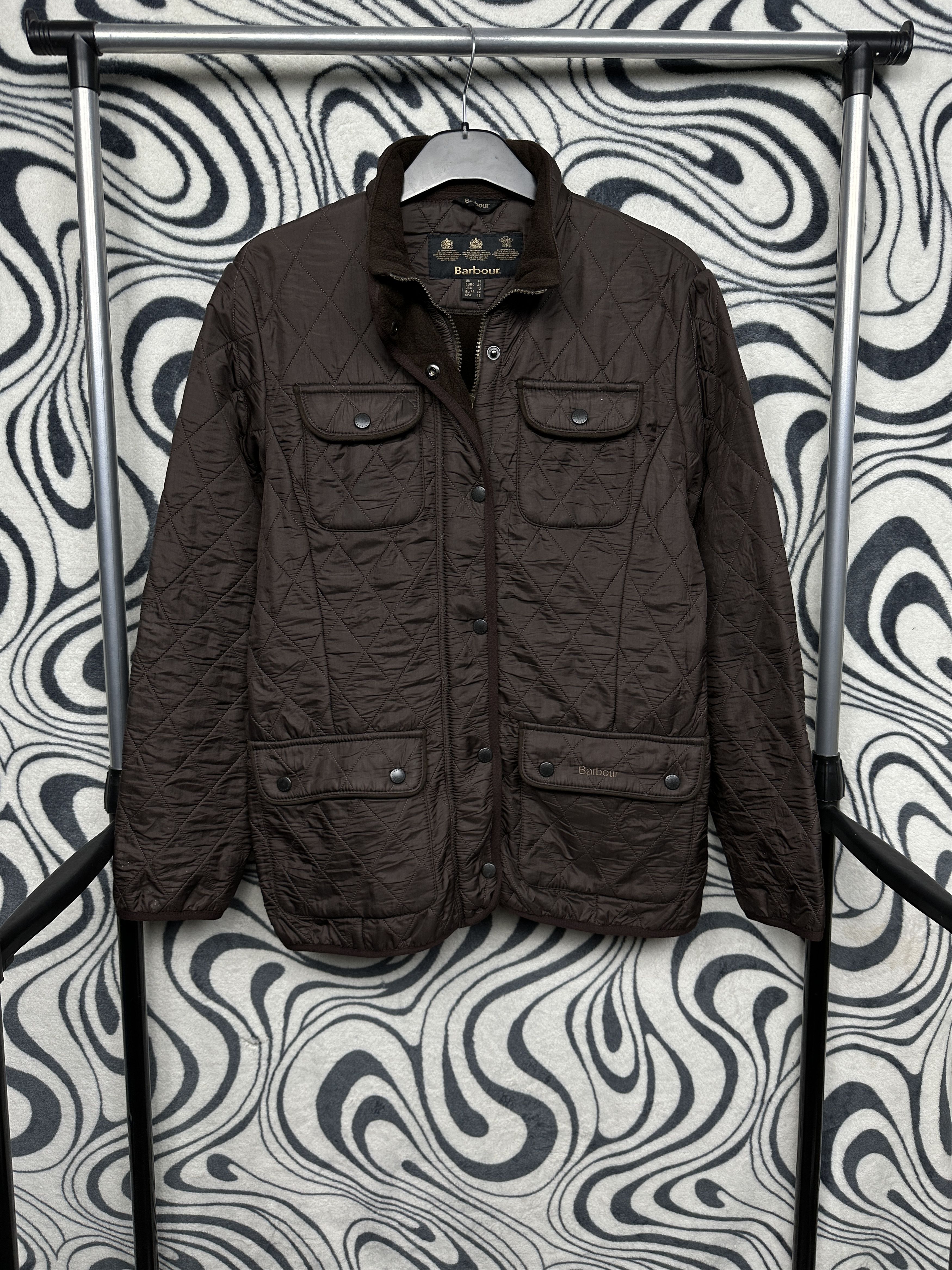 Barbour Barbour Womens Utility Winter Quilted Jacket Size XL / US 12-14 / IT 48-50 - 1 Thumbnail