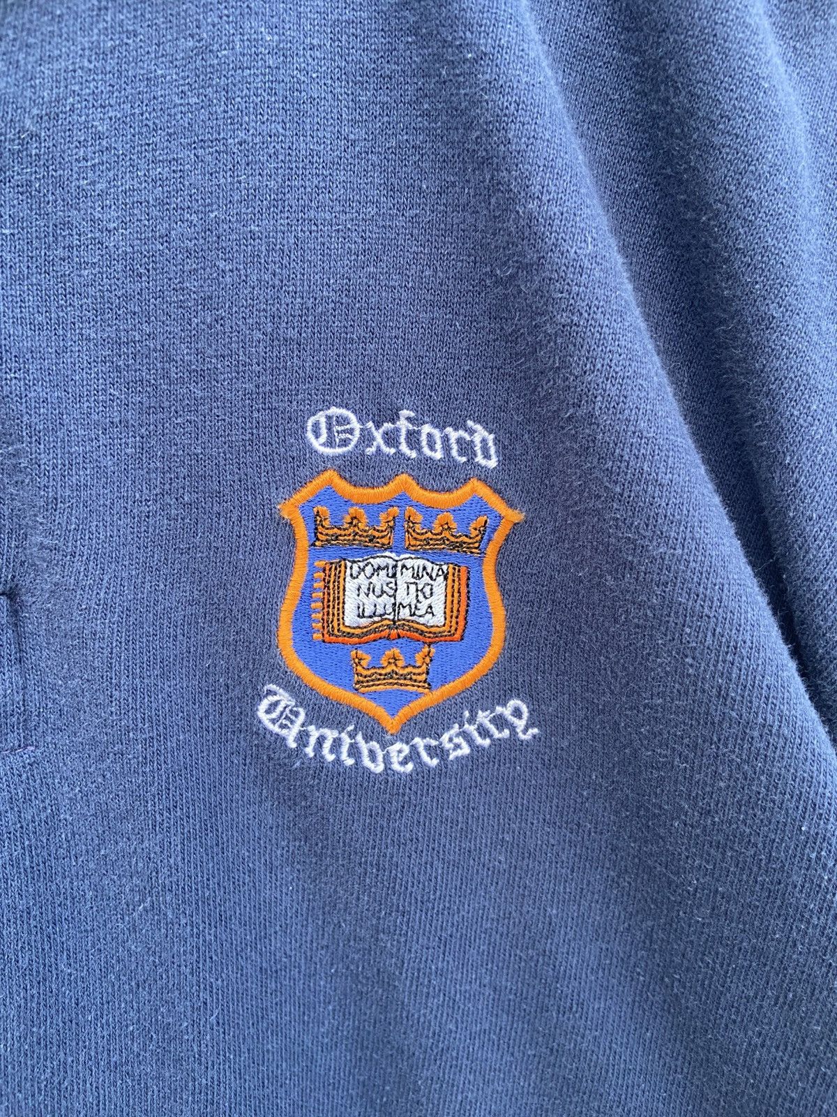 Oxxford Clothes 🔥 Vintage 90s Vintage Oxford University polo rugby tees Size US L / EU 52-54 / 3 - 4 Thumbnail