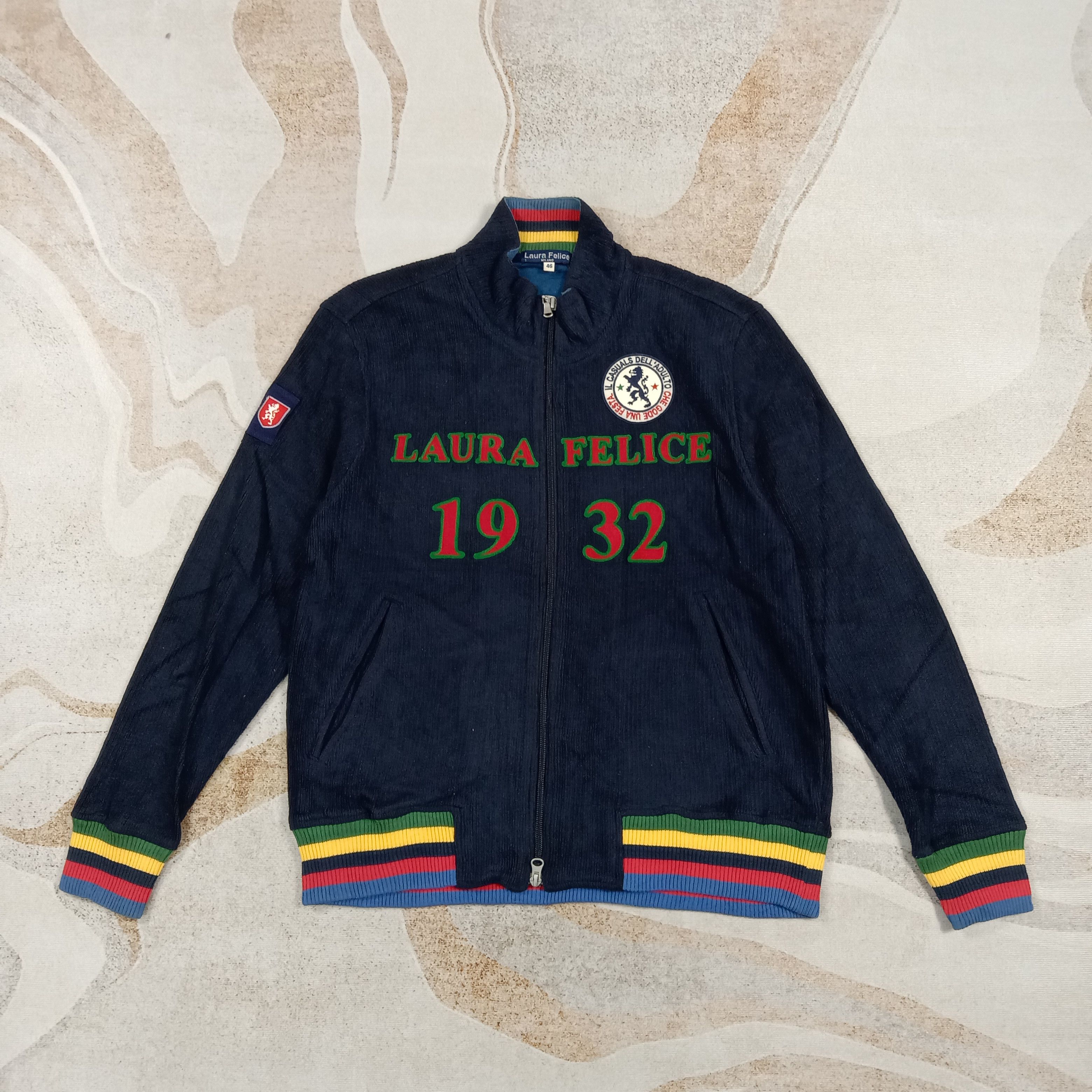 Vintage Vintage 90's Lura Felice Milano Sweater Jacket C282N6 Size US S / EU 44-46 / 1 - 1 Thumbnail