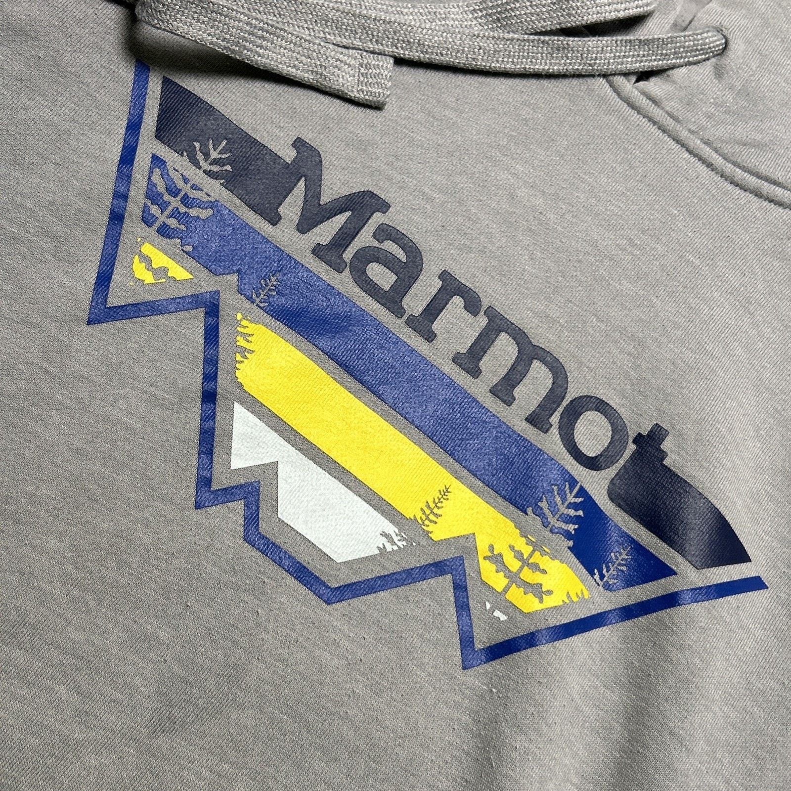 Marmot Marmot Hoodie Mens Small Hoody Mountain Pullover Gray Gym Size US S / EU 44-46 / 1 - 2 Thumbnail