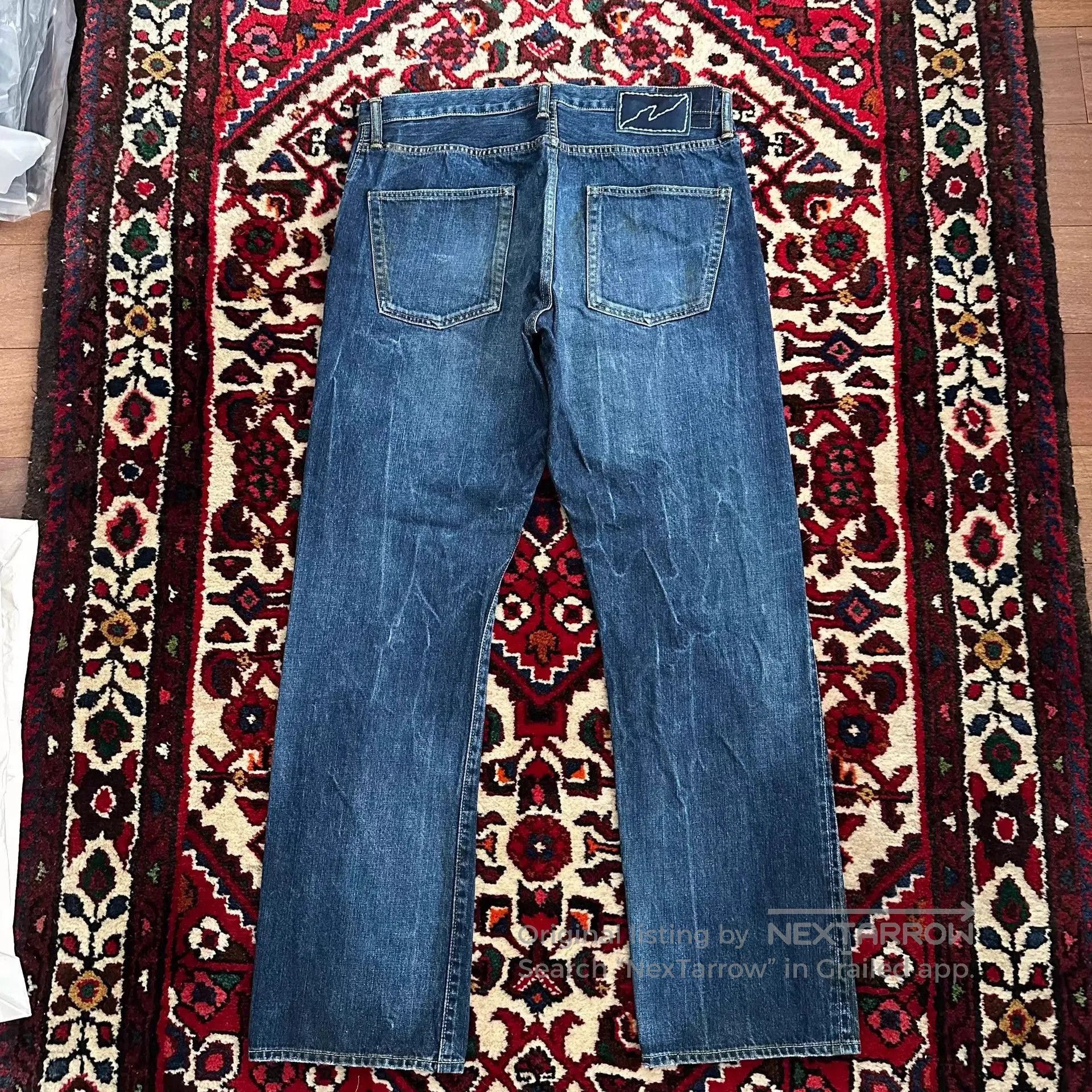 Visvim Blue Denim Pants Size 32. Size US 32 / EU 48 - 2 Thumbnail