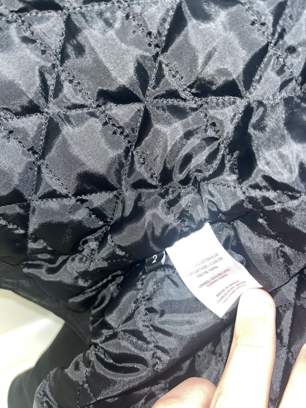 John Elliott John Elliott Blackmeans Leather Jacket Black Small/Medium Size US M / EU 48-50 / 2 - 4 Thumbnail