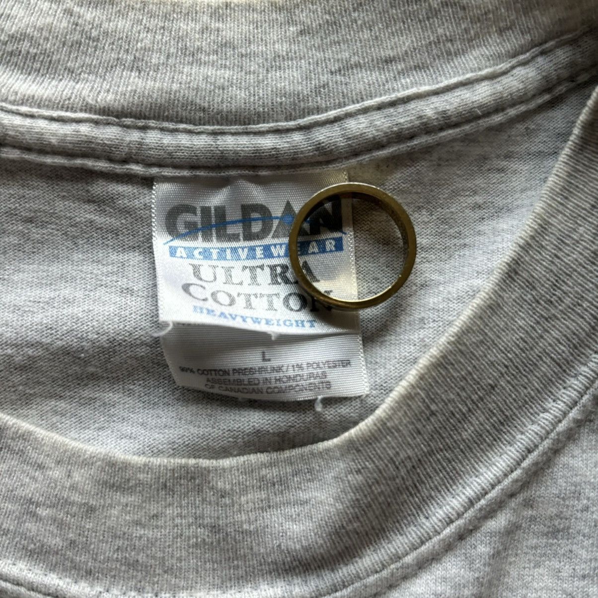 Gildan Vintage white dodge nascar 200 car racing tshirt Size US L / EU 52-54 / 3 - 4 Thumbnail