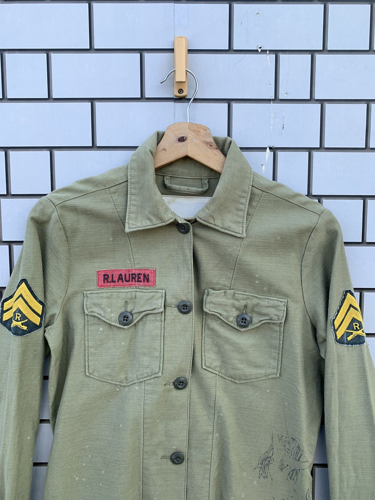 Denim & Supply Ralph Lauren Vintage Denim & Supply Ralph Lauren Army Design Size US S / EU 44-46 / 1 - 10 Thumbnail
