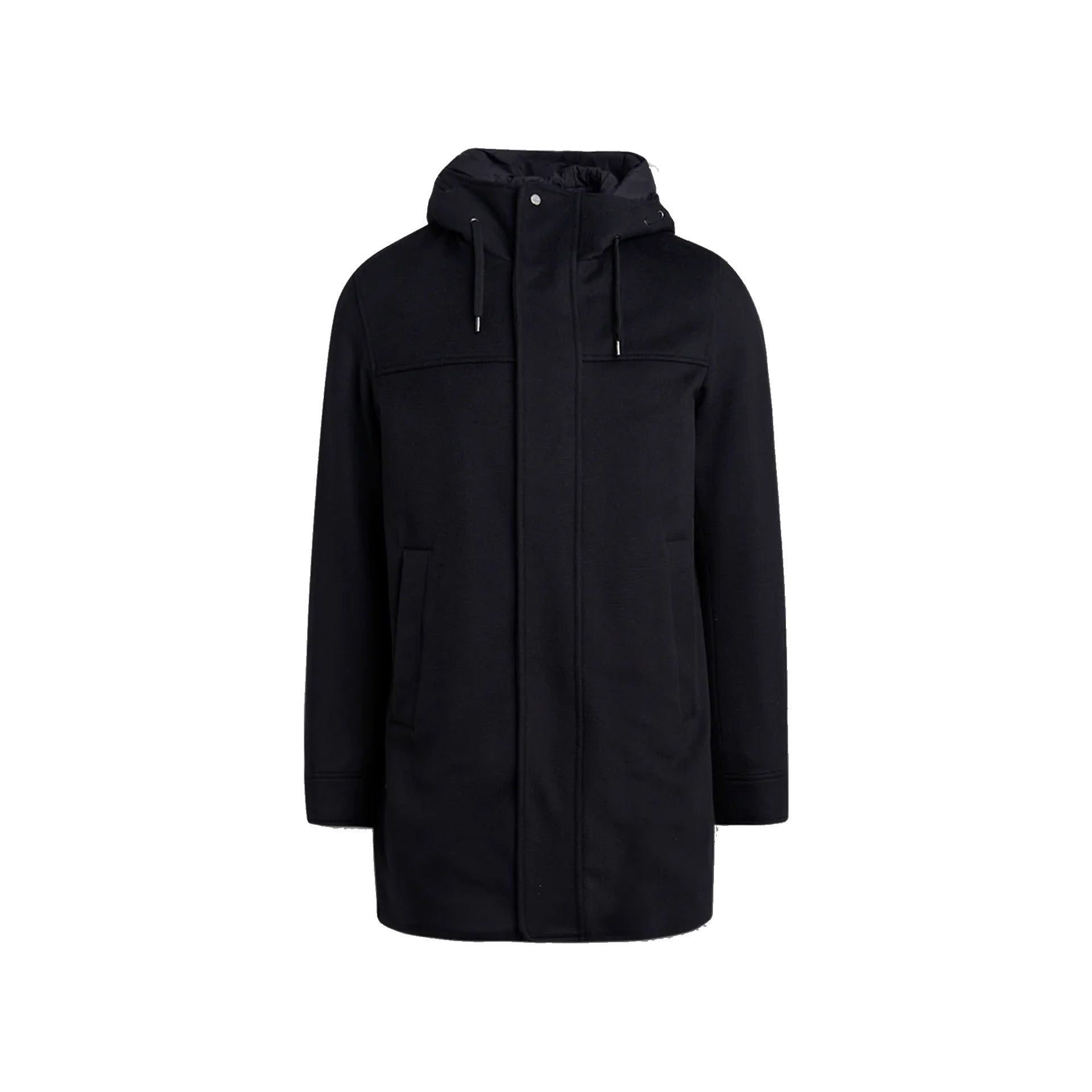 Herno HERNO Wool Cashmere Hooded Coat Size US XXL / EU 58 / 5 - 1 Thumbnail