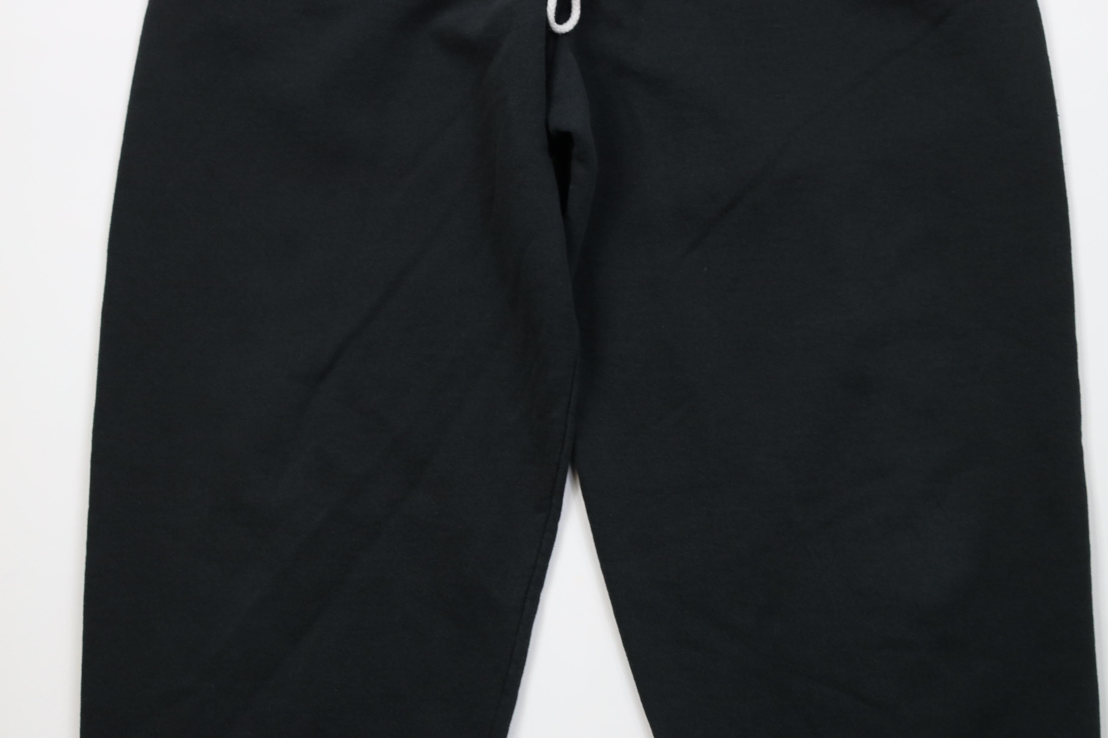 Vintage Vintage 90s Y2K Streetwear Sweatpants Joggers Pants Black Size US 38 / EU 54 - 3 Thumbnail