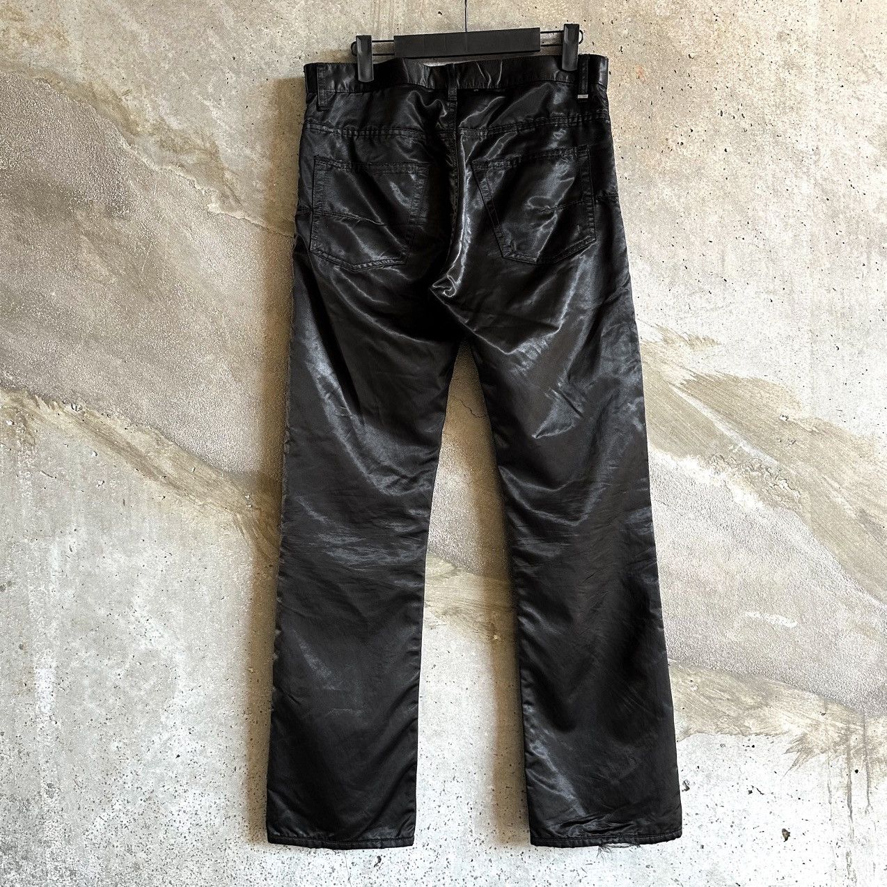 Dior × Hedi Slimane Dior Homme AW06 5 Pocket Satin Pants Size US 31 - 2 Thumbnail