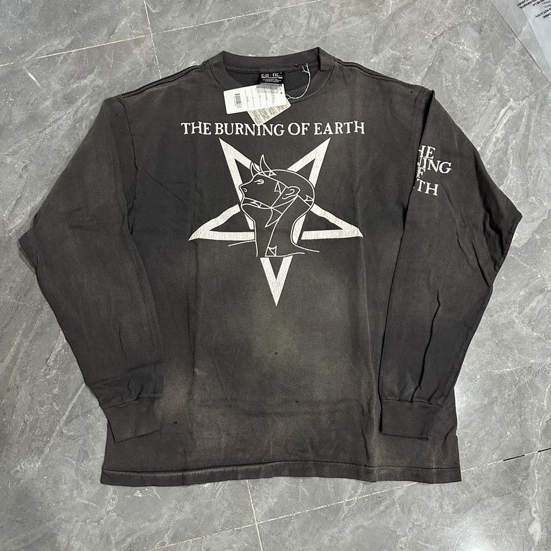 Saint Michael Saint Michael Demon skeleton drives long sleeves to wash Size US S / EU 44-46 / 1 - 1 Thumbnail
