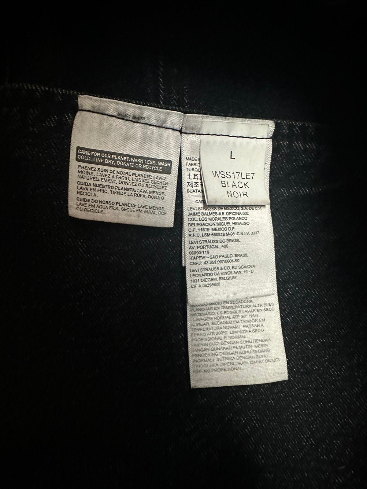 Levi's SS17 Hooded Denim Jacket Size US L / EU 52-54 / 3 - 9 Thumbnail