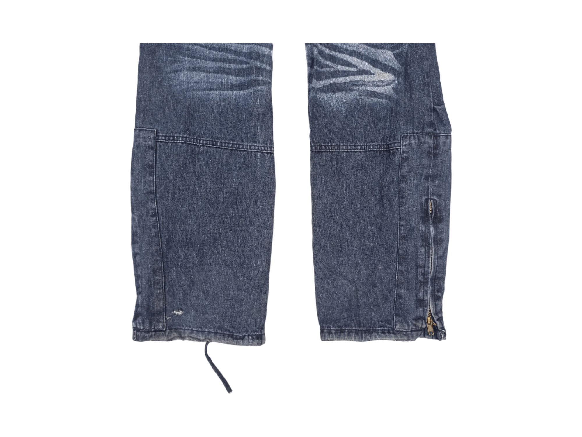 LOWBOX Lowbox 2002 Tactical Multipocket Punk Style Overall Jeans Size US 34 / EU 50 - 6 Thumbnail