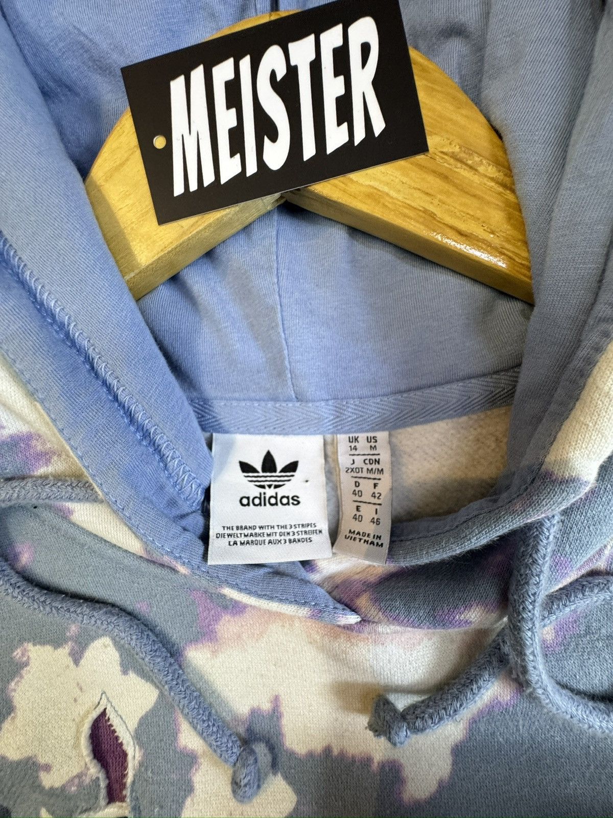 Adidas Rework Adidas Hoodie Size US M / EU 48-50 / 2 - 3 Thumbnail