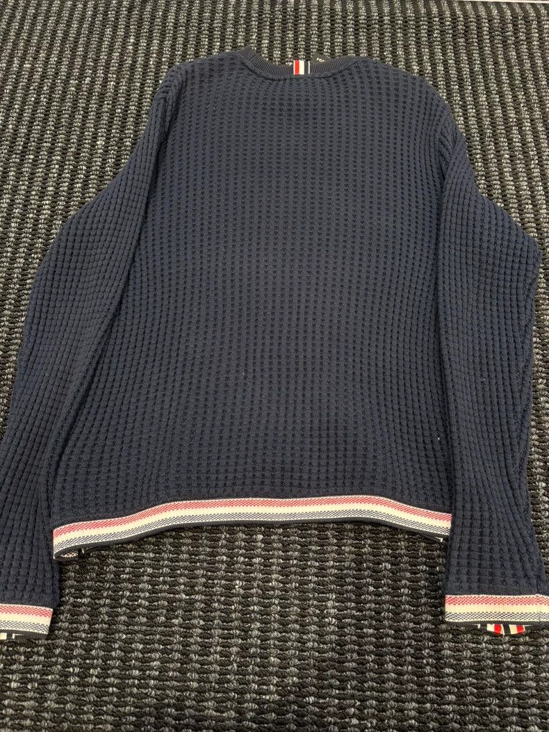Thom Browne Thom Browne Round neck knit sweater Size US M / EU 48-50 / 2 - 2 Thumbnail