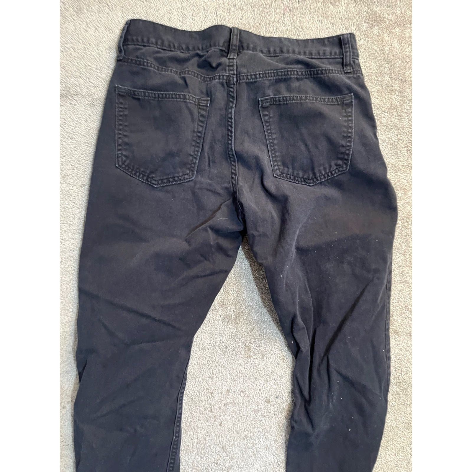 Old Navy Old Navy Jeans Men Straight 32x32 Black Denim 5-Pocket Zip Slim 32 Inseam 5-Pocket Design Mens Clothing Regular Size Type Size US 32 / EU 48 - 4 Thumbnail