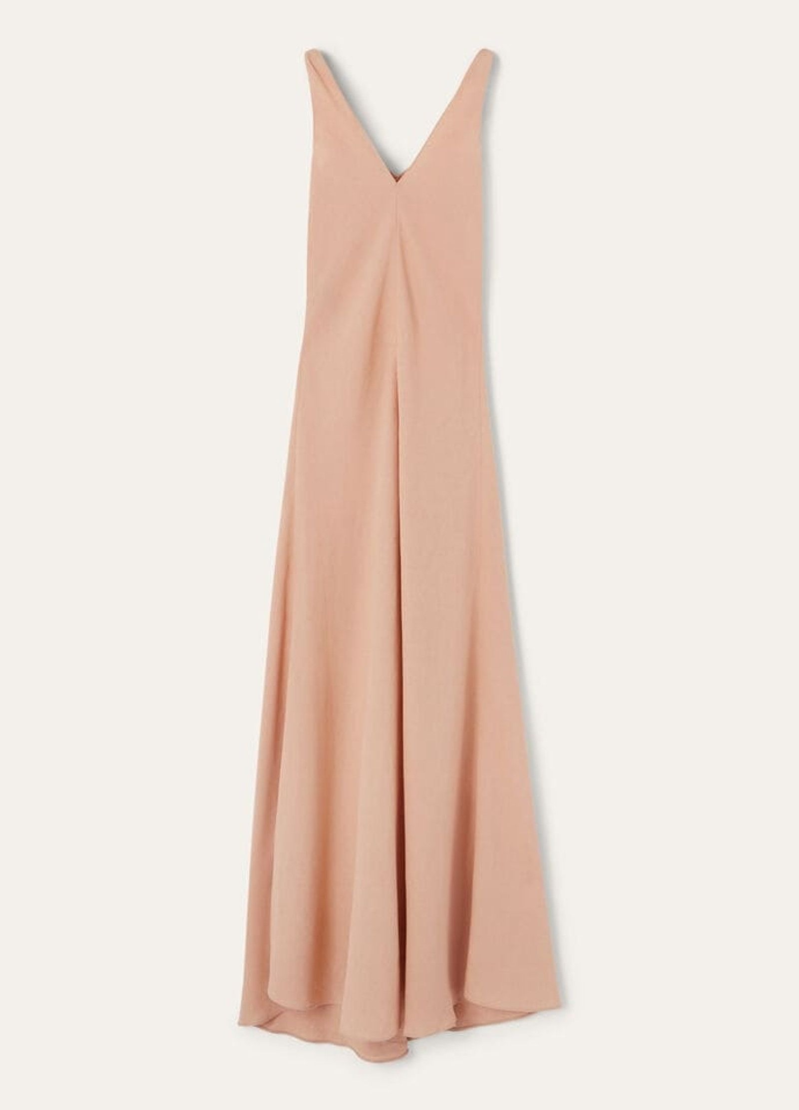 Loro Piana o1srvl11e0526 FAP0286 Callie Maxi Dress in Pink Size S / US 4 / IT 40 - 6 Thumbnail