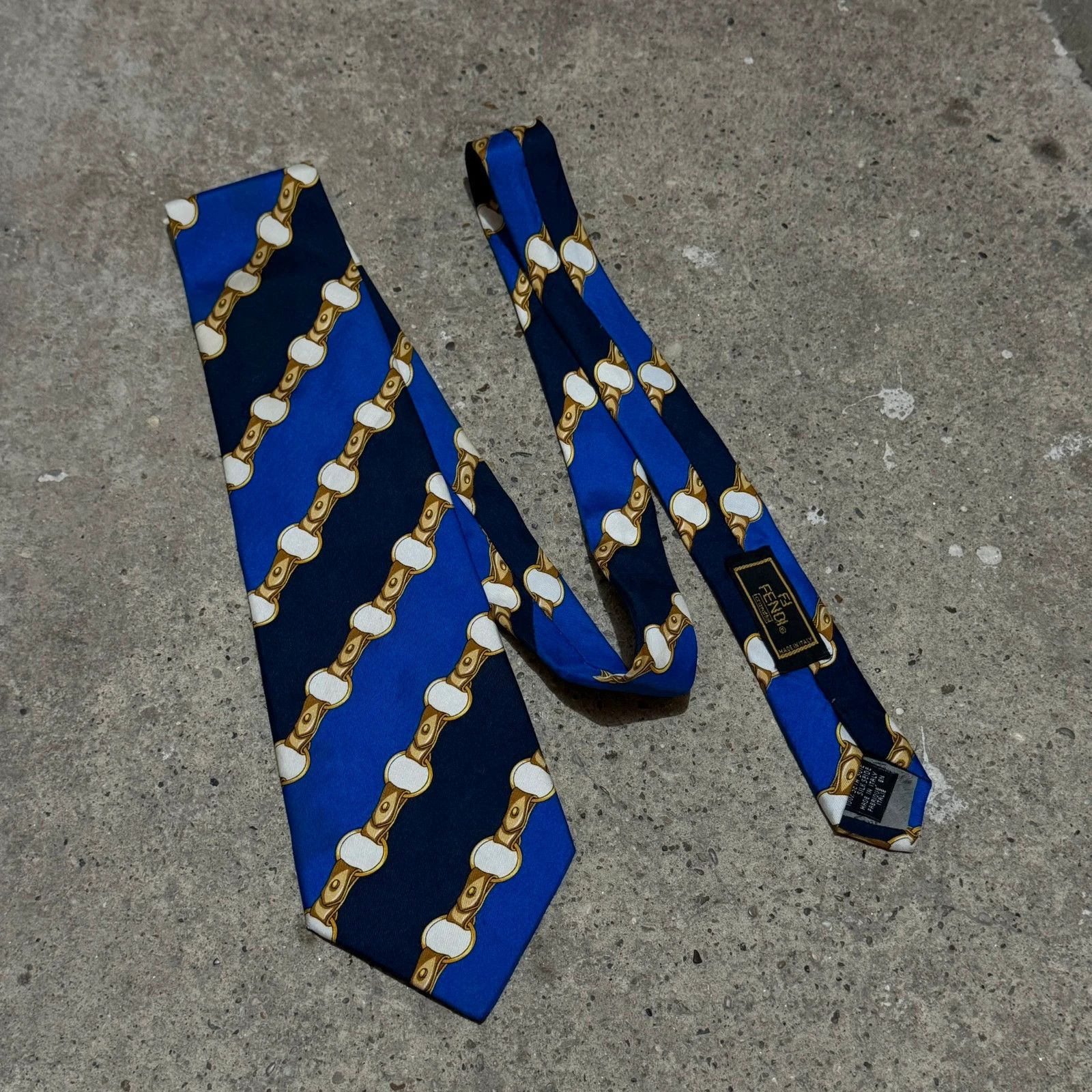Fendi Vintage fendi silk tie Size ONE SIZE - 1 Thumbnail