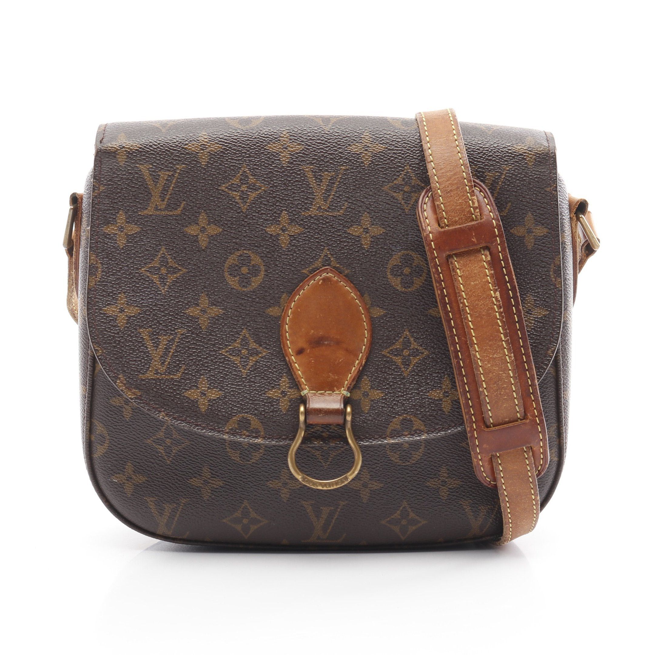 Louis Vuitton Louis Vuitton Sun Crew Gm Monogram Shoulder Bag Leather Brown Size ONE SIZE - 1 Thumbnail