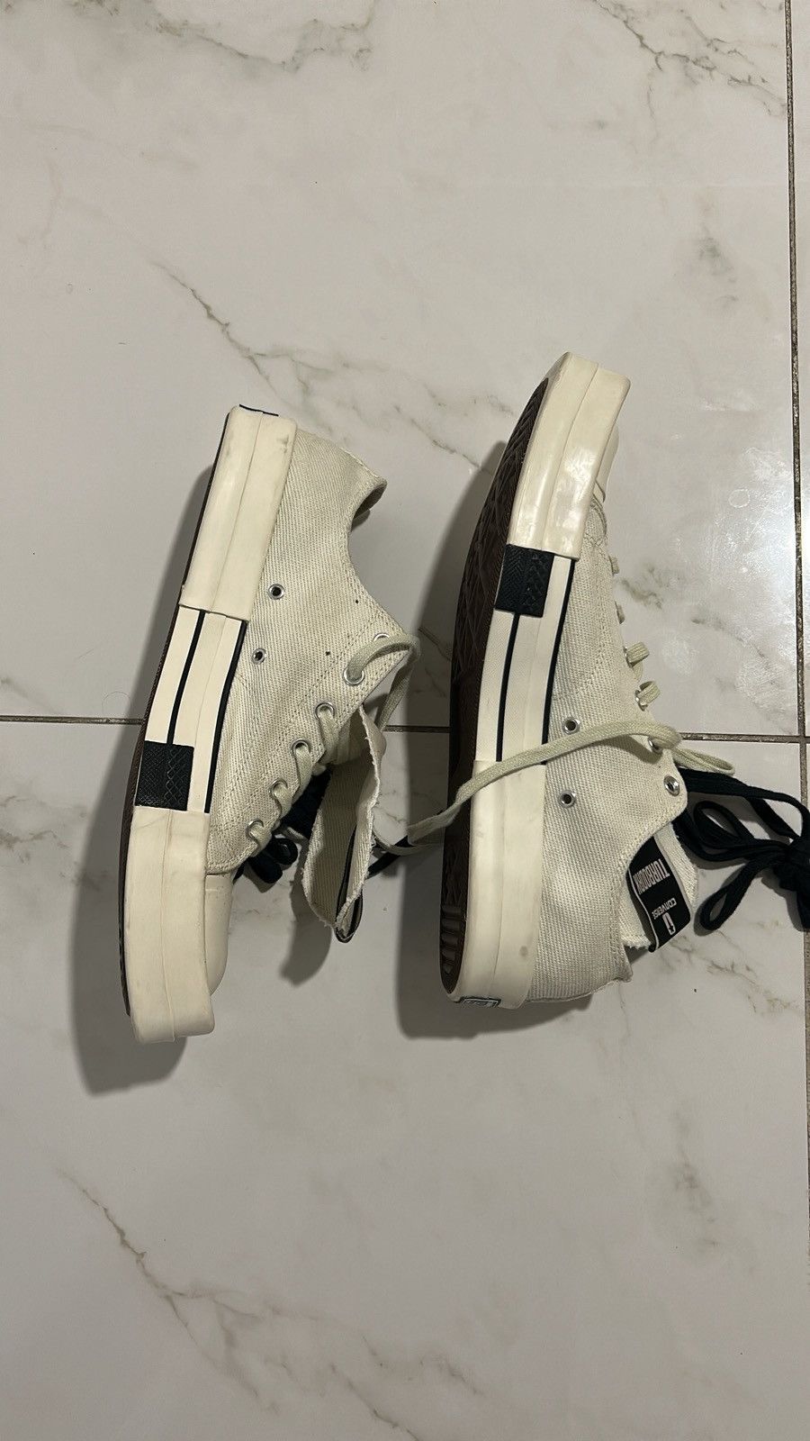 Converse × Rick Owens Drkshdw Converse TURBODRK Chuck Taylor All Star 70 Ox Size US 13 / EU 46 - 3 Thumbnail