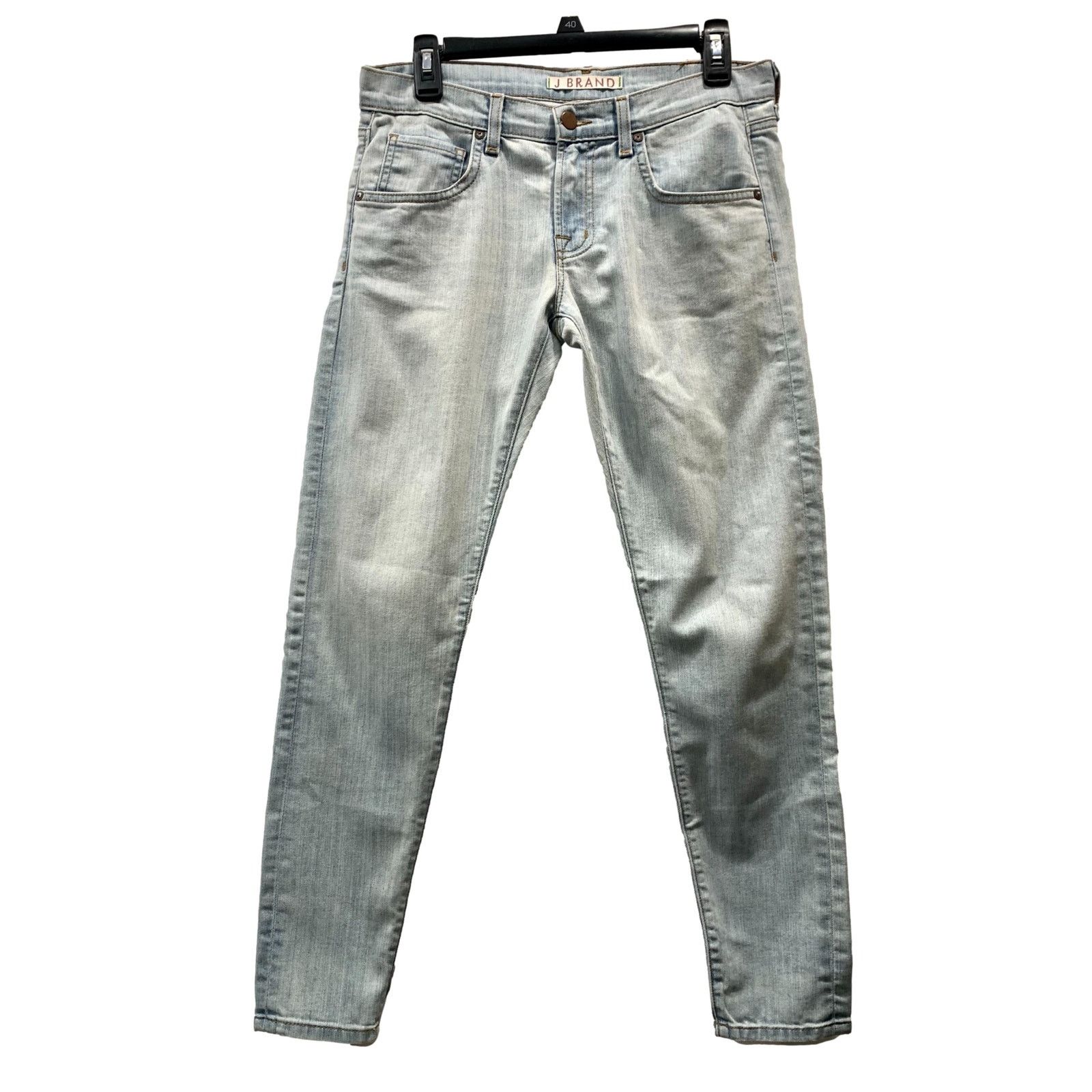 J Brand J Brand KRYS Ankle Cigarette Jeans | Very Light Blue | 26 Size 26" / US 2 / IT 38 - 1 Thumbnail