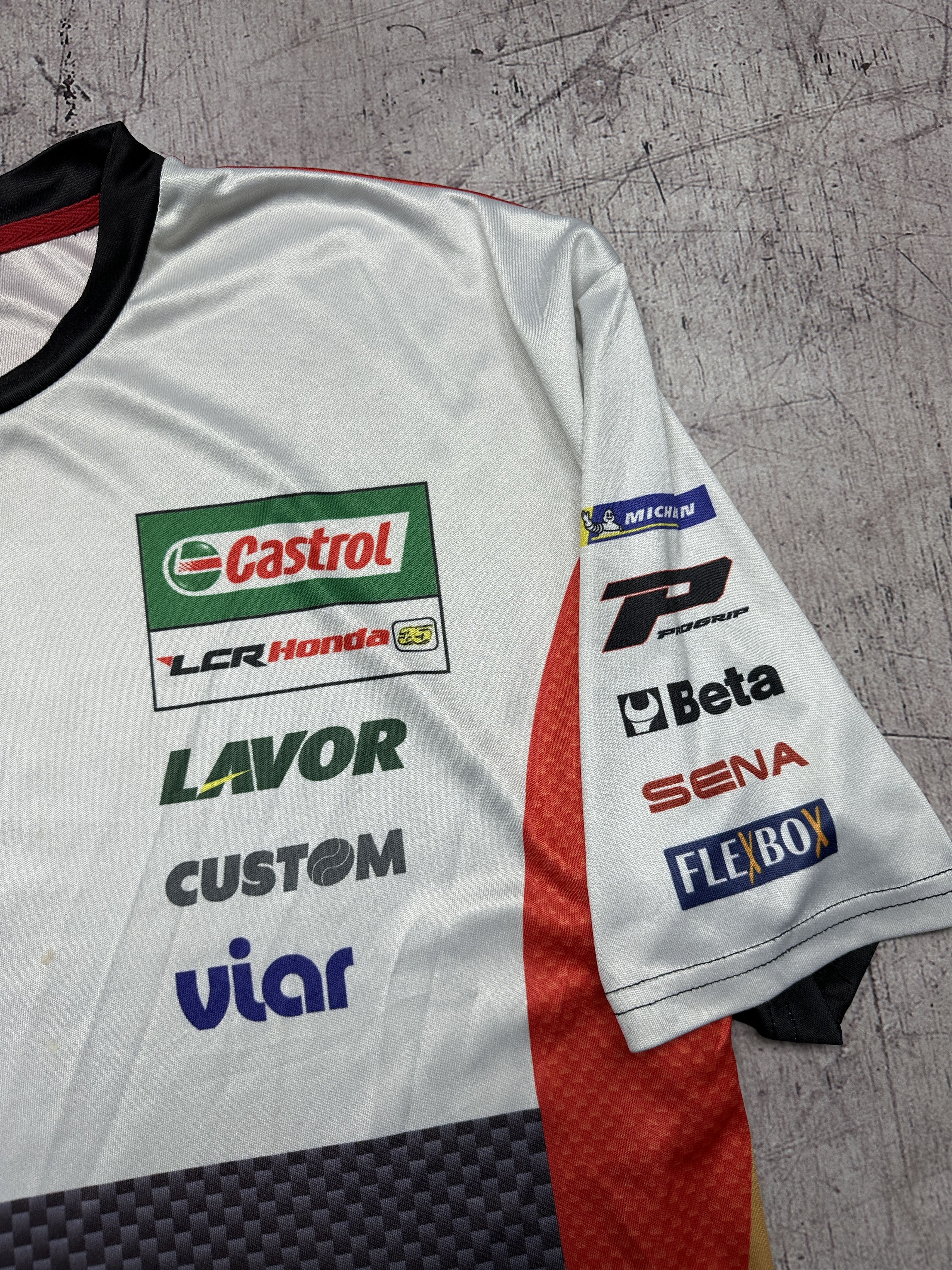 Honda Honda LCR Racing Team Mens T-Shirt Size US XXL / EU 58 / 5 - 4 Thumbnail