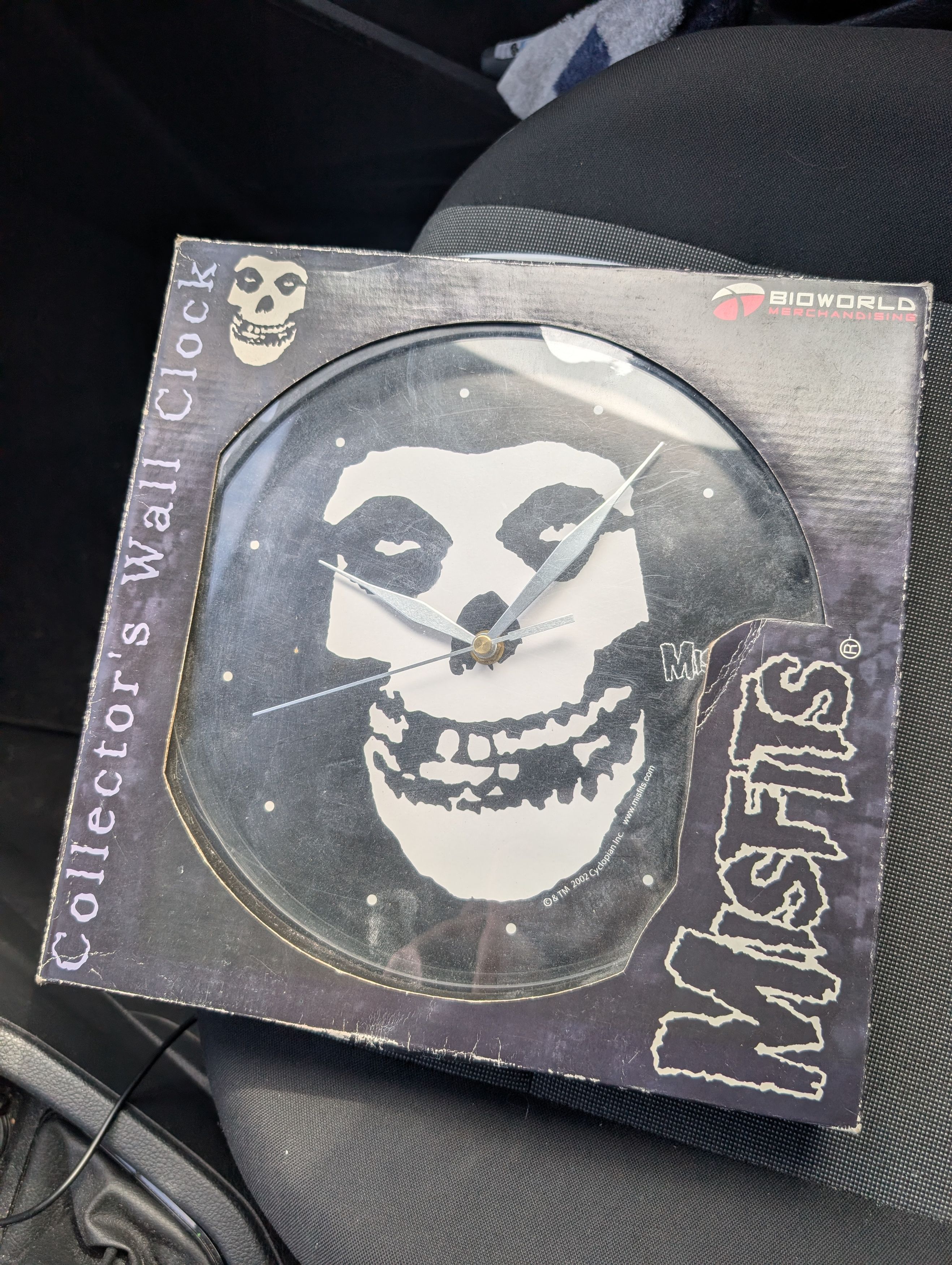 Misfits VTG Misfits Collector’s Wall Clock 2002 Cyclopian BioWorld Size ONE SIZE - 1 Thumbnail