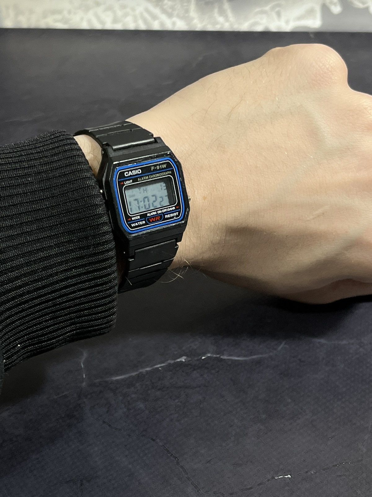 Casio Classic Casio F-91W Digital Watch Japanese Quartz Size ONE SIZE - 7 Thumbnail