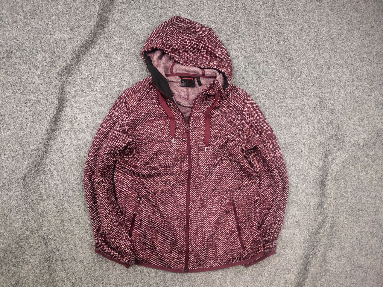 Mammut Mammut Chamuera ML Titanium thermo Fleece Zip Red Jacket Size M / US 6-8 / IT 42-44 - 1 Thumbnail