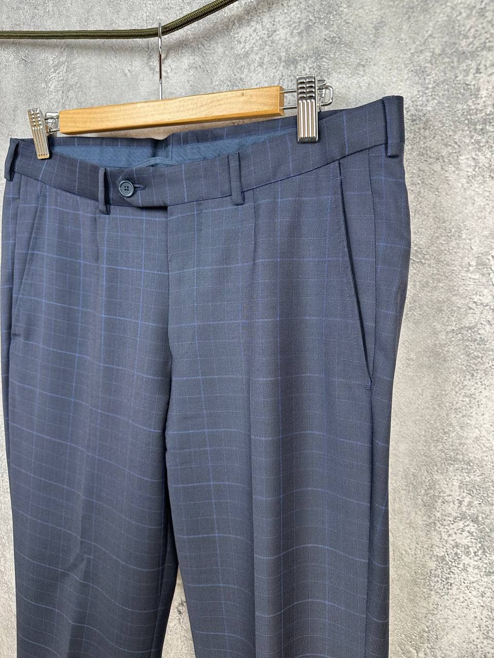Ermenegildo Zegna RRP €2.500 Emenegildo Zegna "Mila" Abito Suit Wool Check Size 46R - 11 Thumbnail