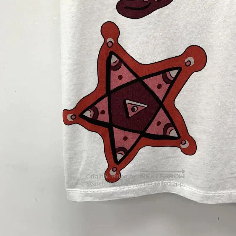 Loewe Loewe White Cotton Graphic T-Shirt for Women . Size M / US 6-8 / IT 42-44 - 4 Thumbnail