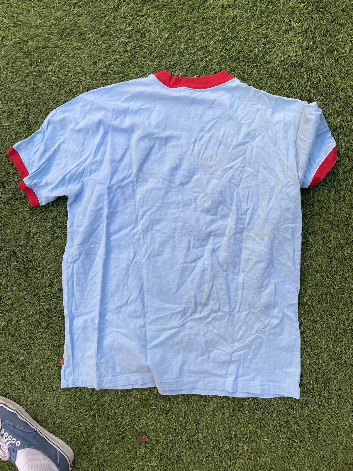 Puma × Vintage VTG RINGER PUMA SHIRT Size US XL / EU 56 / 4 - 2 Thumbnail