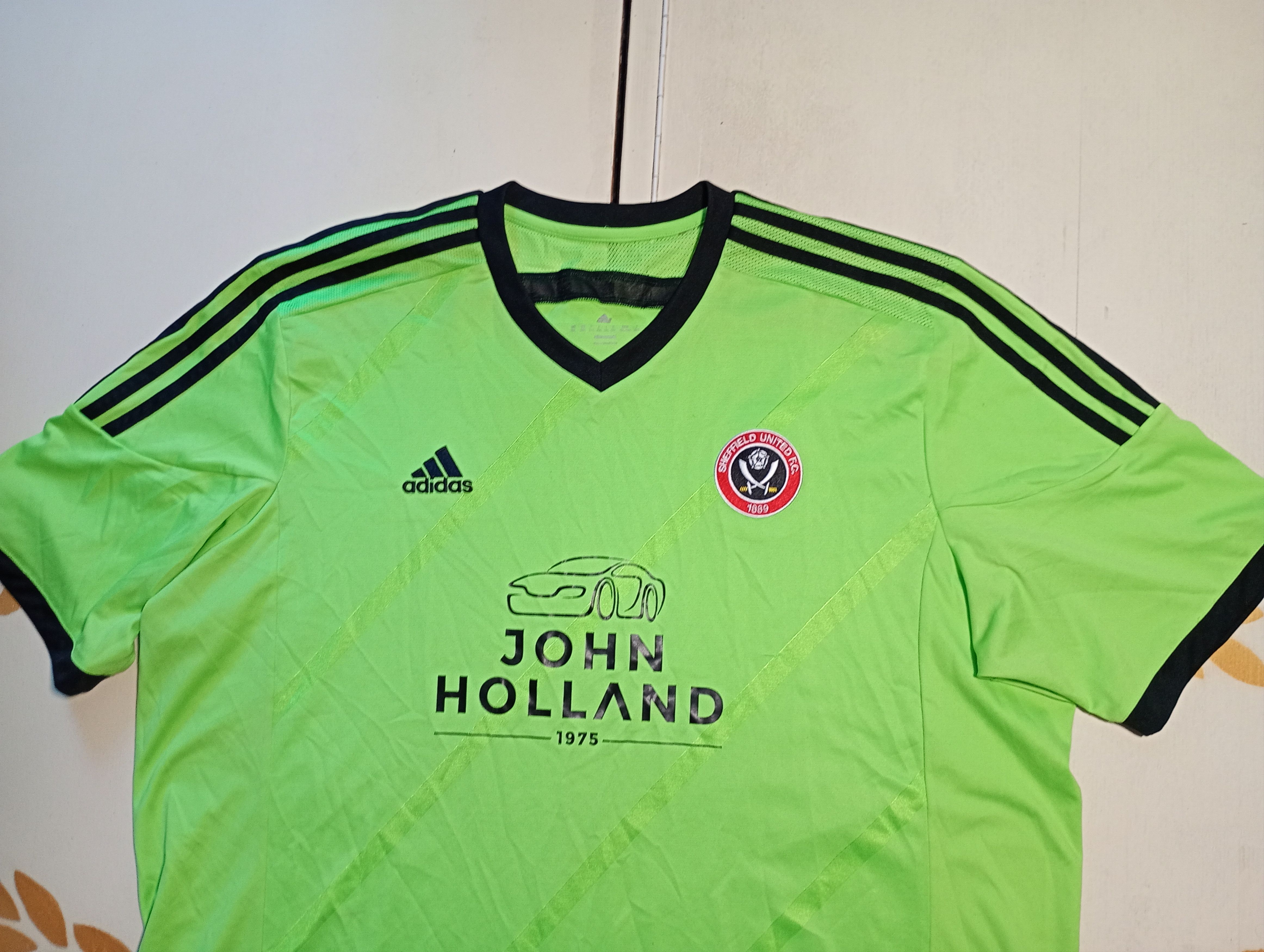Adidas Adidas Sheffield United FC Away Jersey 2015-2016 Size US XXL / EU 58 / 5 - 6 Thumbnail