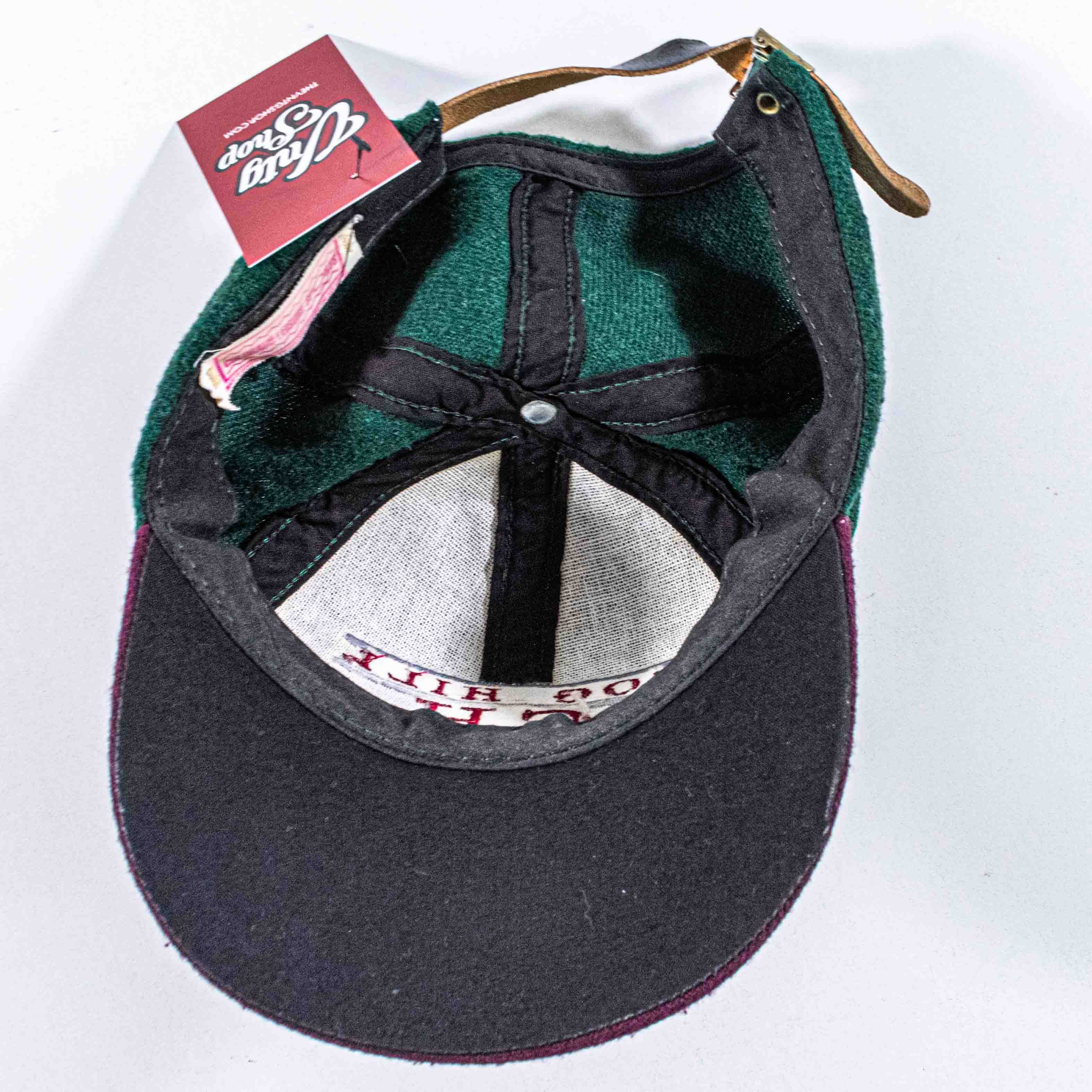Vintage Vintage Cog Hill Dubsdread Golf Hat Adjustable Leather Strap Size ONE SIZE - 10 Thumbnail