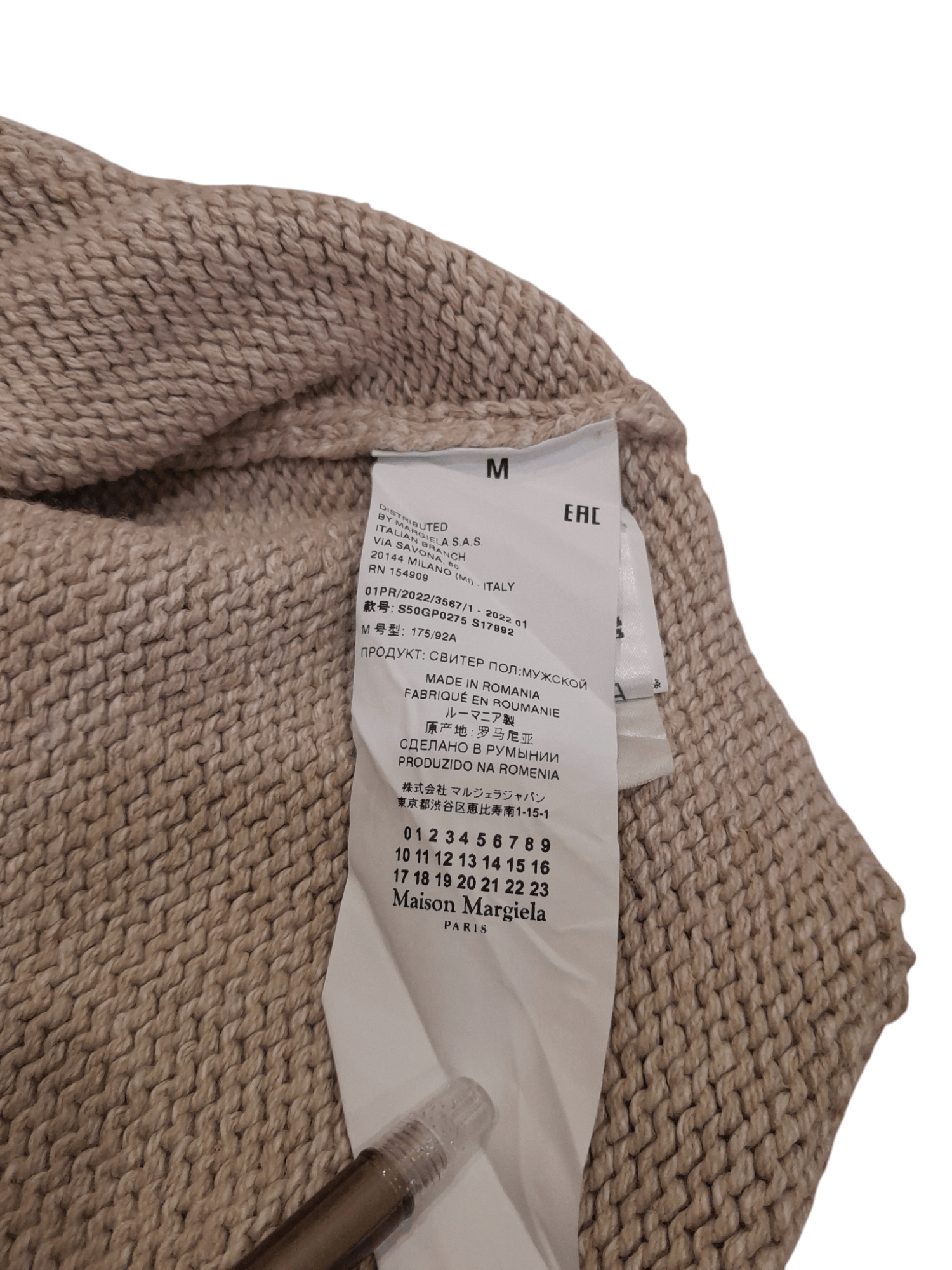 Maison Margiela Maison Martin Margiela Distressed Knitwear (F624) Size US M / EU 48-50 / 2 - 9 Thumbnail