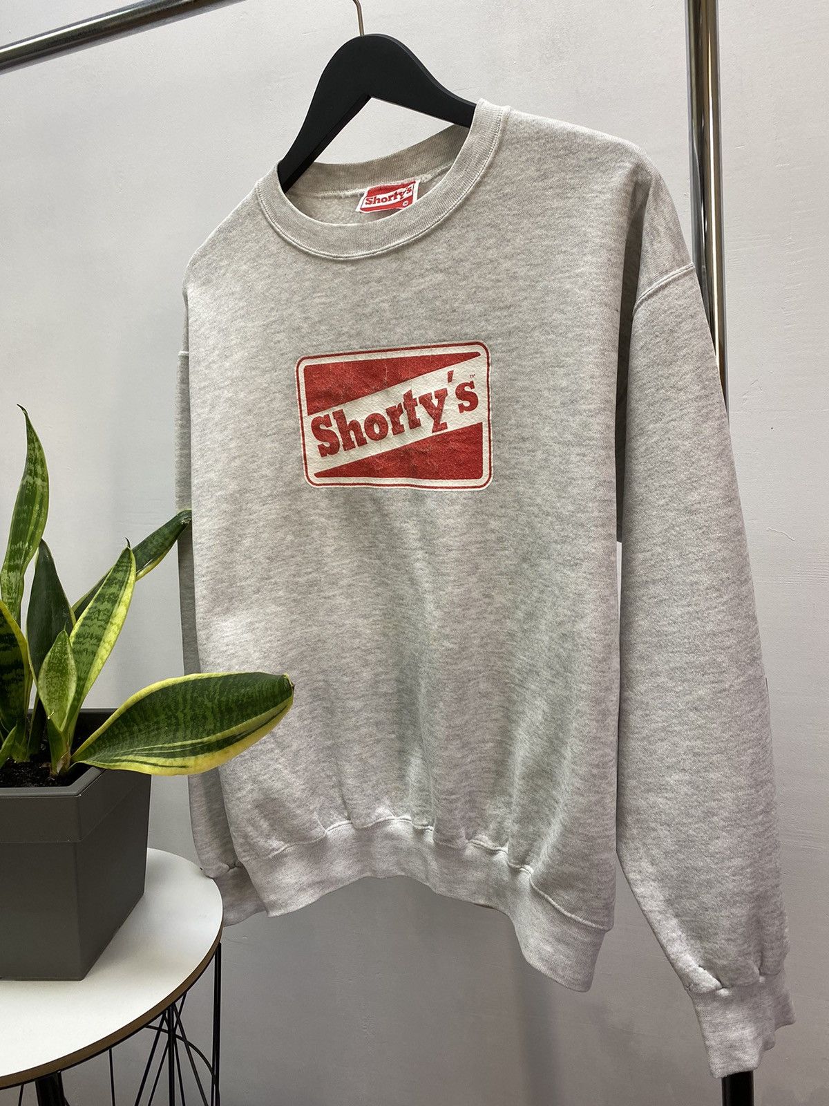 Shorty's Skateboards × Vintage Vintage 90s Shorty’s Skateboarding Box Logo Sweatshirt Size US M / EU 48-50 / 2 - 2 Thumbnail