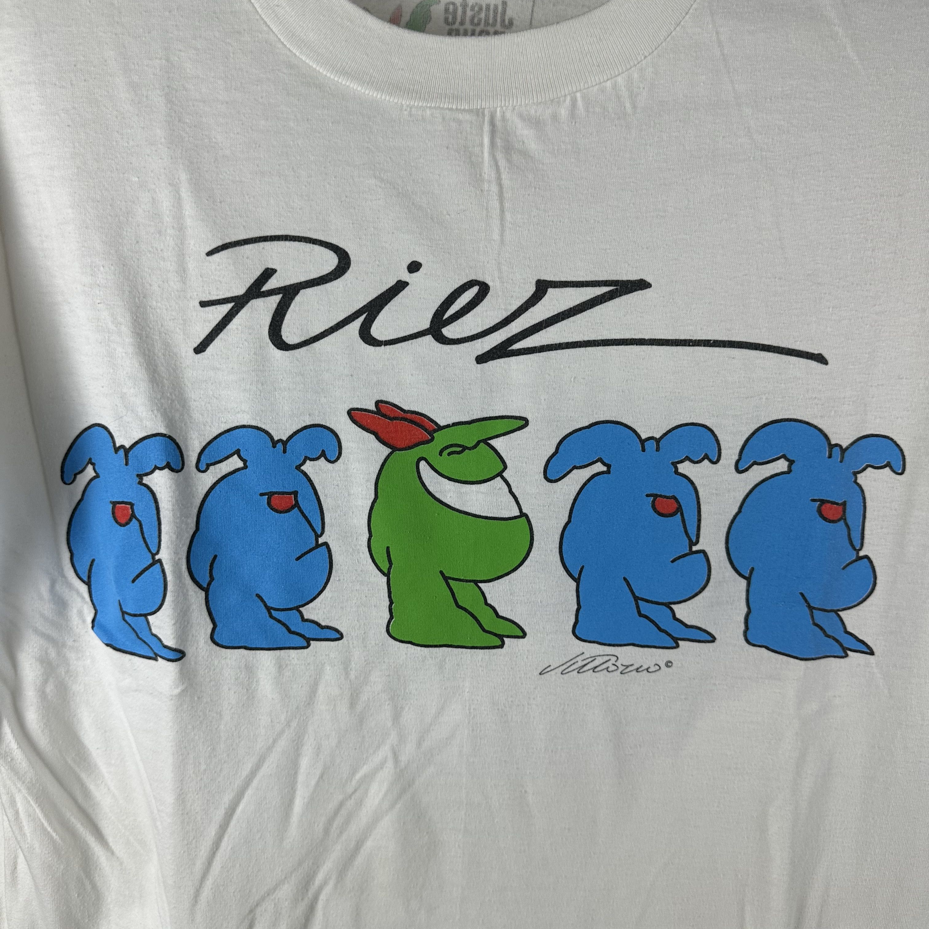 Vintage ​​​​90s Riez Juste Pour Rire Just For Laughs Montreal Tee Size US L / EU 52-54 / 3 - 2 Thumbnail