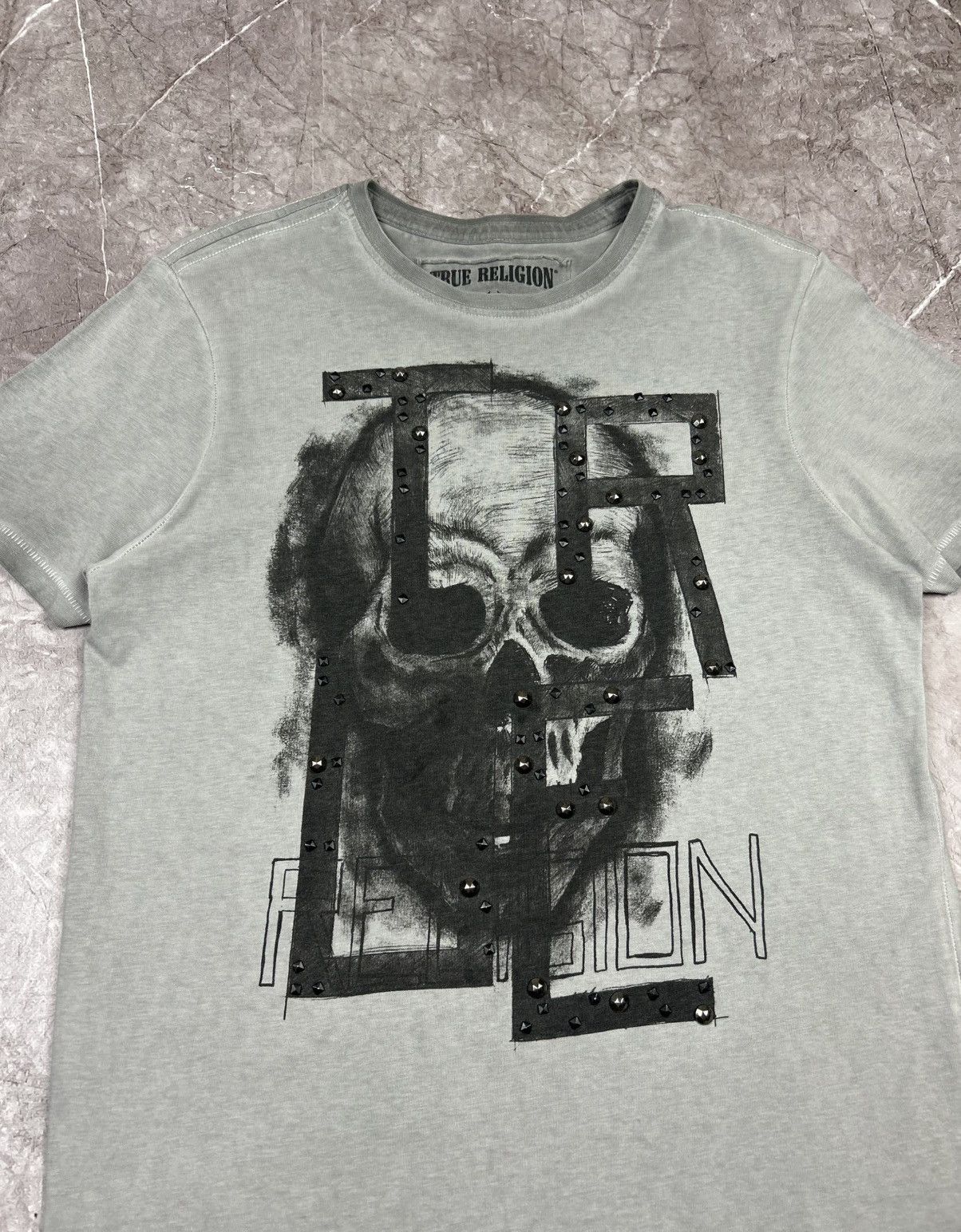 True Religion True Religion T Shirt Japanese brand streetwear Size US M / EU 48-50 / 2 - 2 Thumbnail