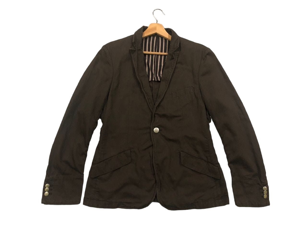 If Six Was Nine × Japanese Brand × PPFM Vintage PPFM Casual Coat Blazers Jacket Size US M / EU 48-50 / 2 - 1 Thumbnail