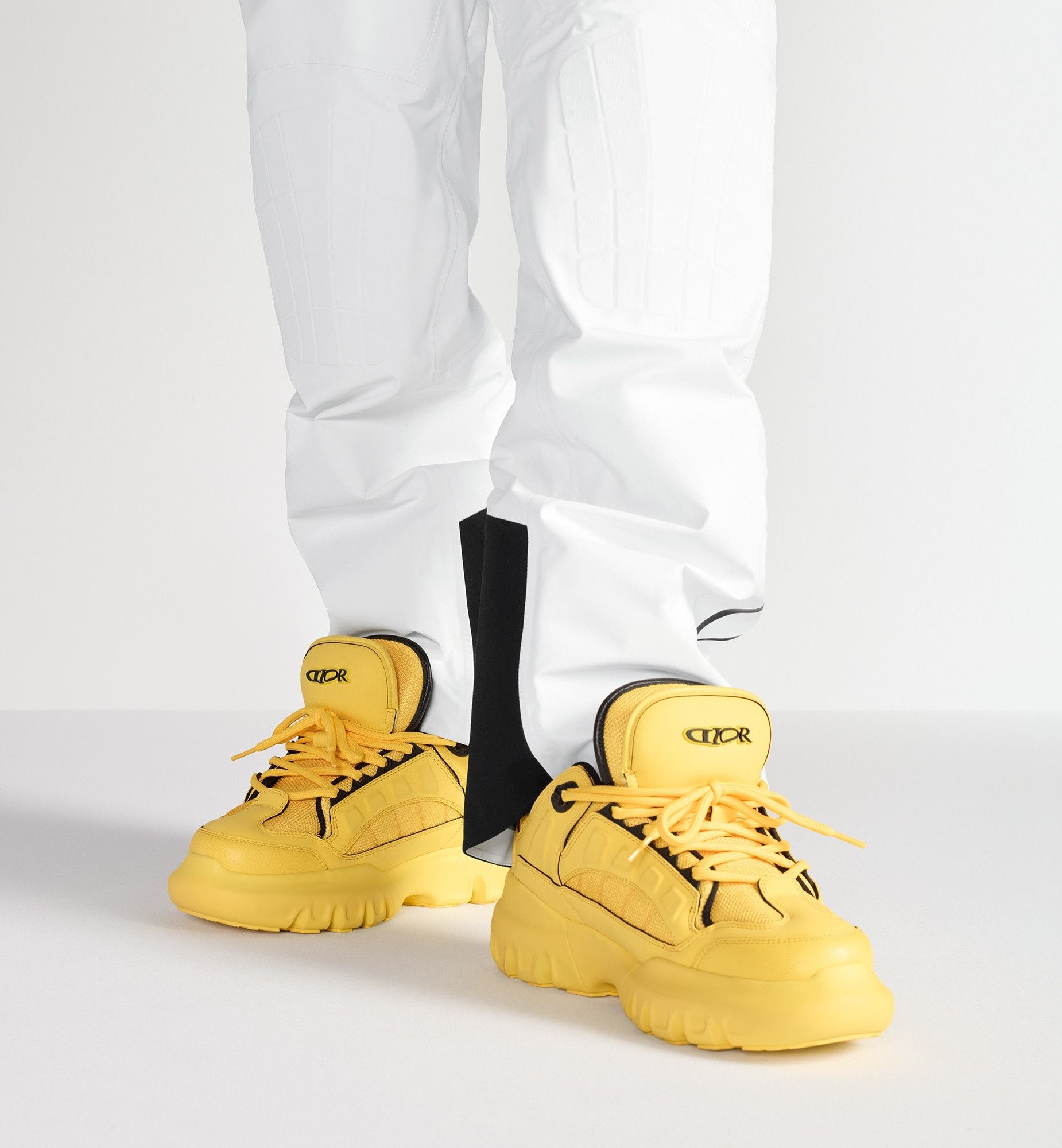 Dior o1w1db10825 3DE395ZDS Lewis Hamilton Snow Derby Shoes Yellow Size US 9 / EU 42 - 3 Thumbnail