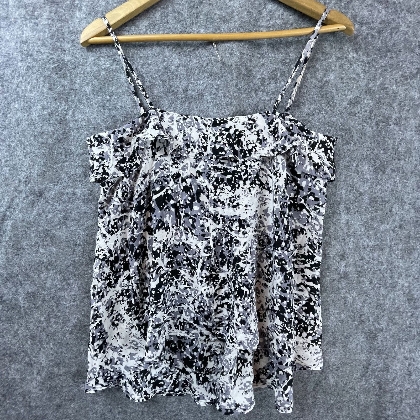 Anthropologie Anthropologie Porridge Cami Tank Small Pollock 100% Silk Size S / US 4 / IT 40 - 2 Thumbnail